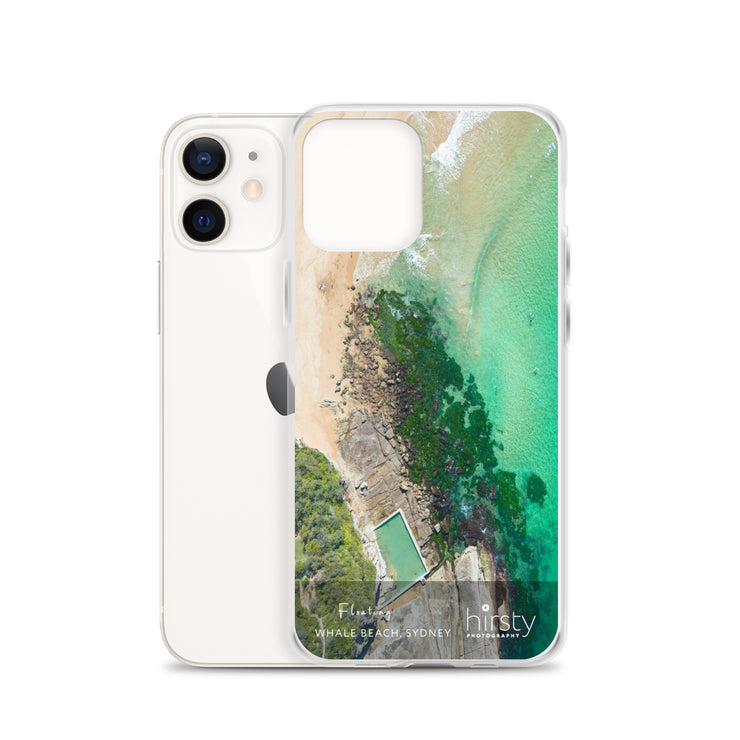 Clear iPhone Case - WHALE BEACH - 'Floating'