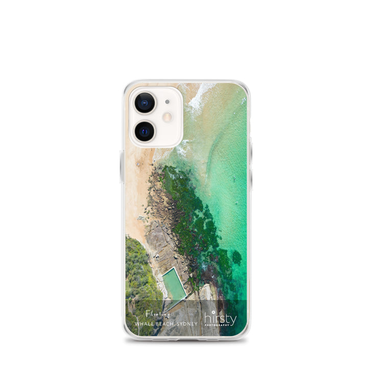 Clear iPhone Case - WHALE BEACH - 'Floating'