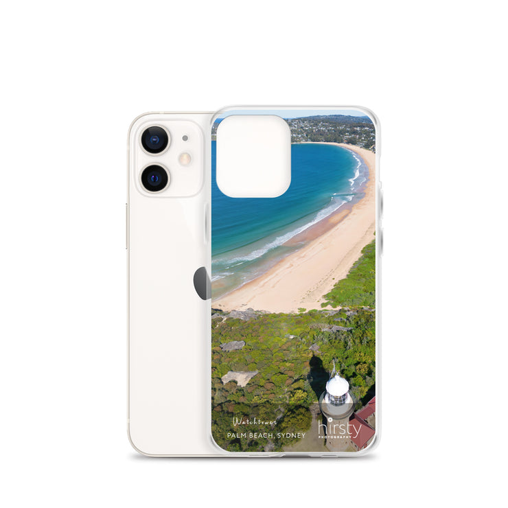 Clear iPhone Case - PALM BEACH - 'Watchtower' print