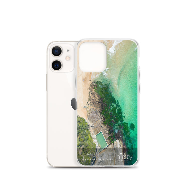 Clear iPhone Case - WHALE BEACH - 'Floating'