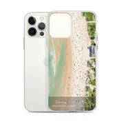 Clear iPhone Case.- FRESHWATER - 'Summery' Print