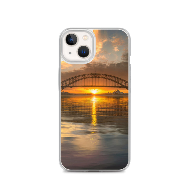 Clear Case for iPhone® with Sydney Harbour print