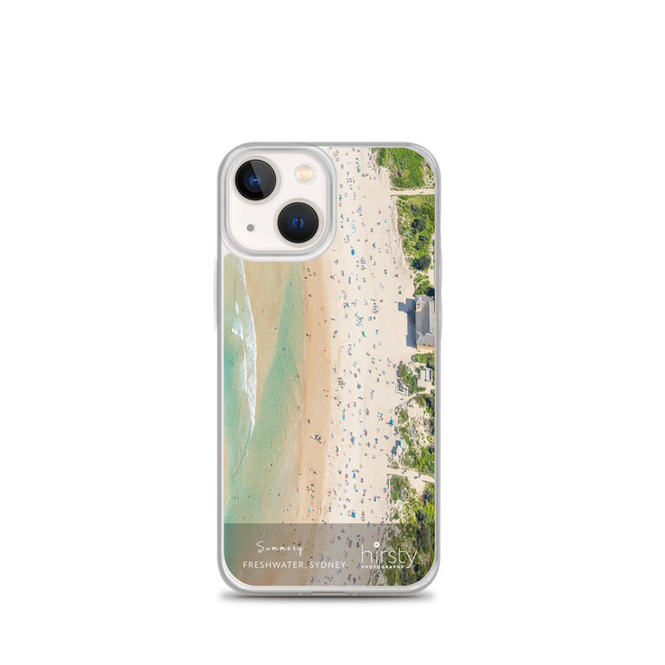 Clear iPhone Case.- FRESHWATER - 'Summery' Print