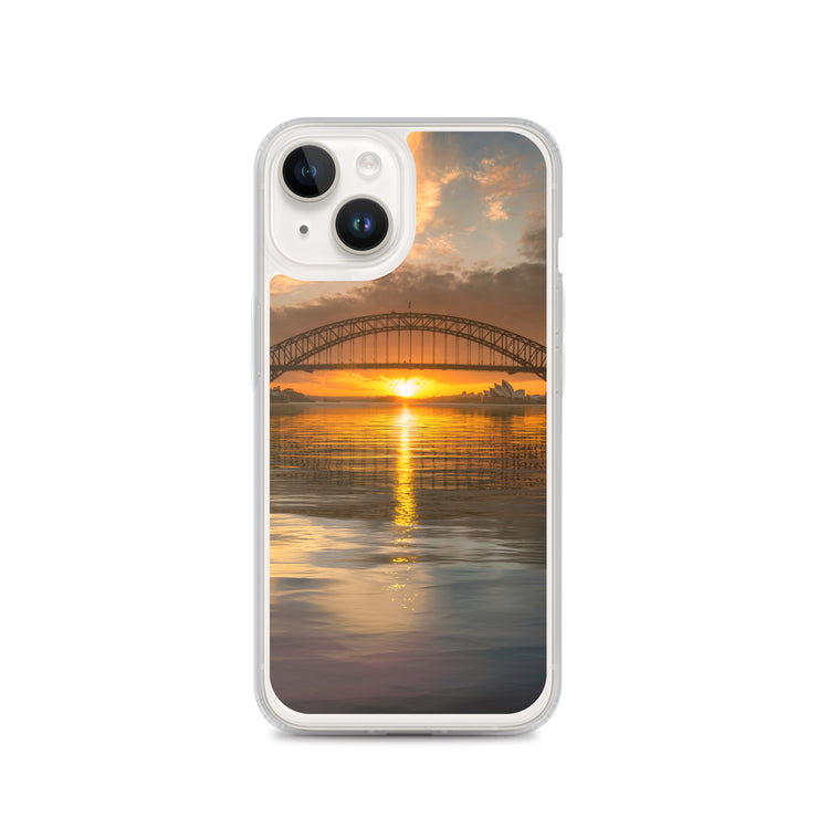 Clear Case for iPhone® with Sydney Harbour print