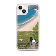 Clear iPhone Case - PALM BEACH - 'Watchtower' print