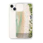 Clear iPhone Case.- FRESHWATER - 'Summery' Print