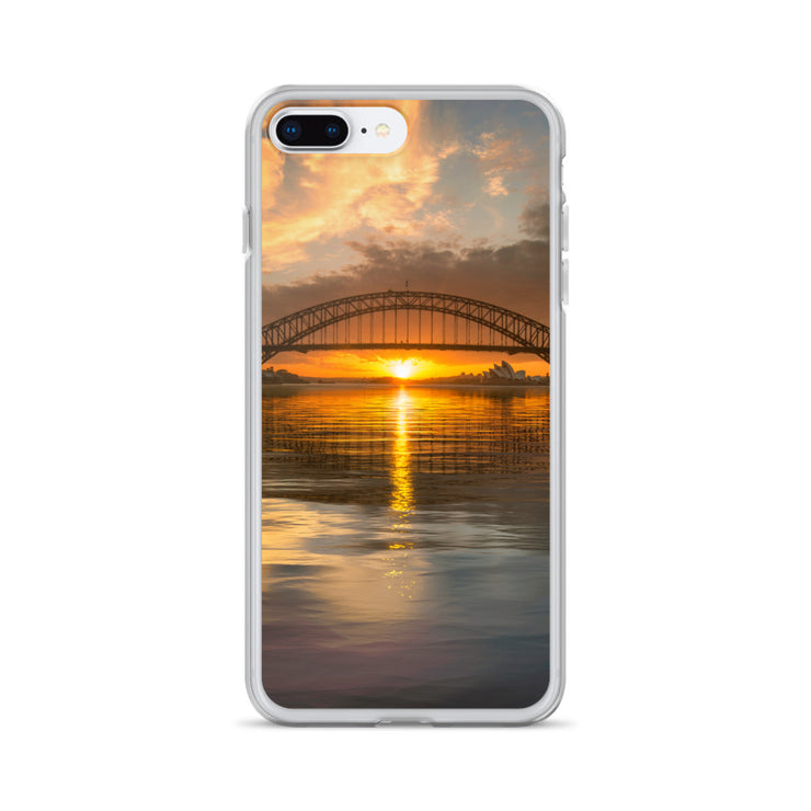 Clear Case for iPhone® with Sydney Harbour print