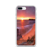 Clear iPhone Case - LONG REEF - 'Sun Up' Print