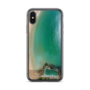 iPhone Clear Case - PALM BEACH - 'Aqua' Print