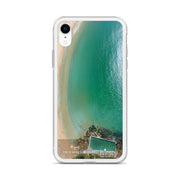 iPhone Clear Case - PALM BEACH - 'Aqua' Print