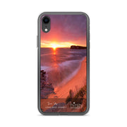 Clear iPhone Case - LONG REEF - 'Sun Up' Print