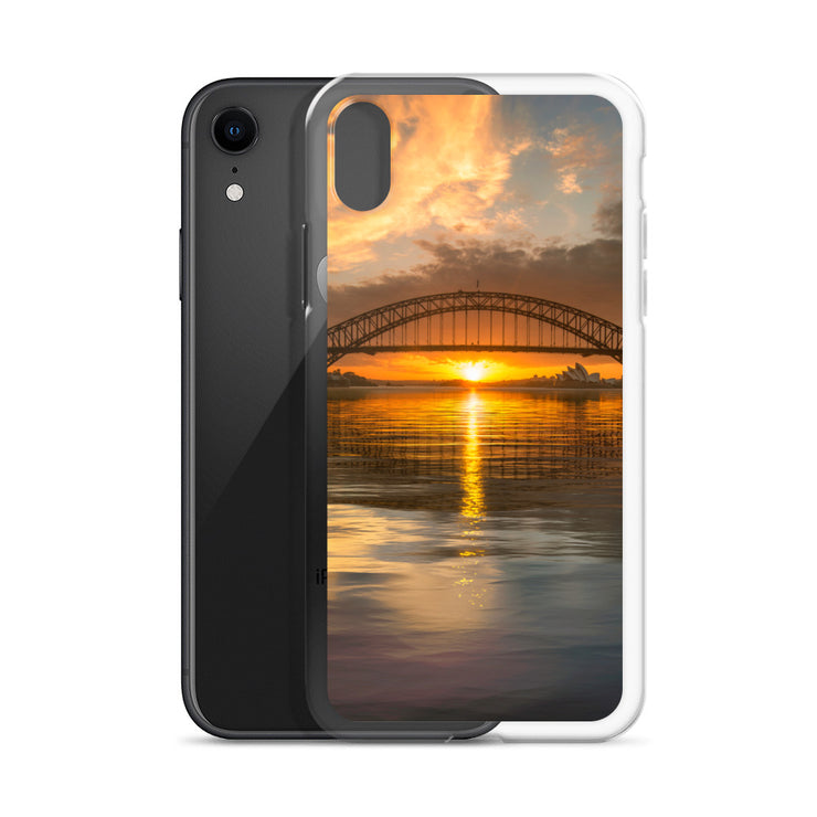 Clear Case for iPhone® with Sydney Harbour print