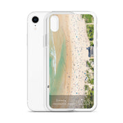 Clear iPhone Case.- FRESHWATER - 'Summery' Print