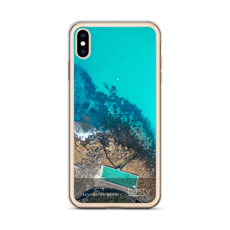Clear iPhone Case - FRESHWATER - 'Drifting' print