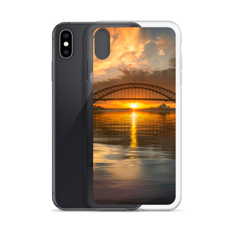 Clear Case for iPhone® with Sydney Harbour print