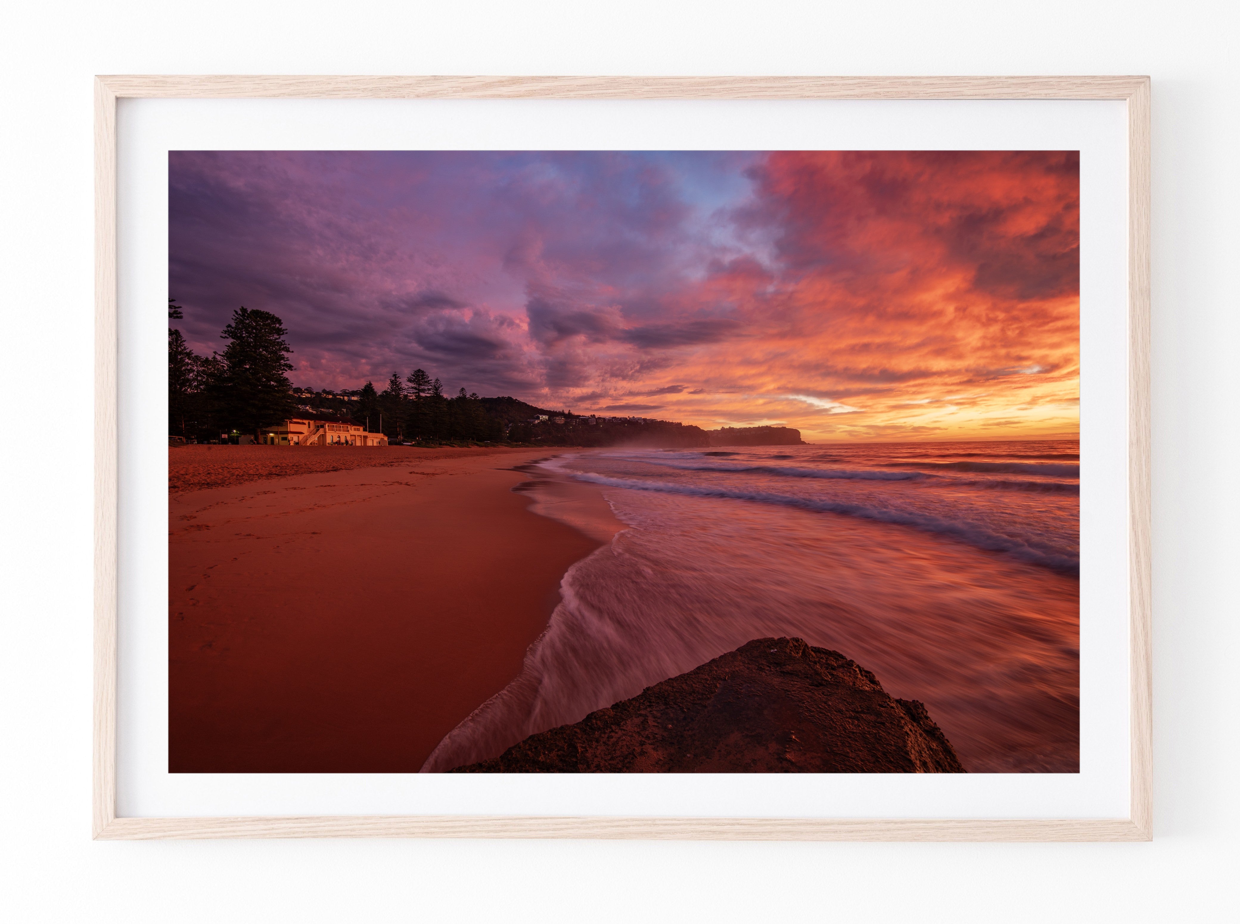Crimson, Newport print
