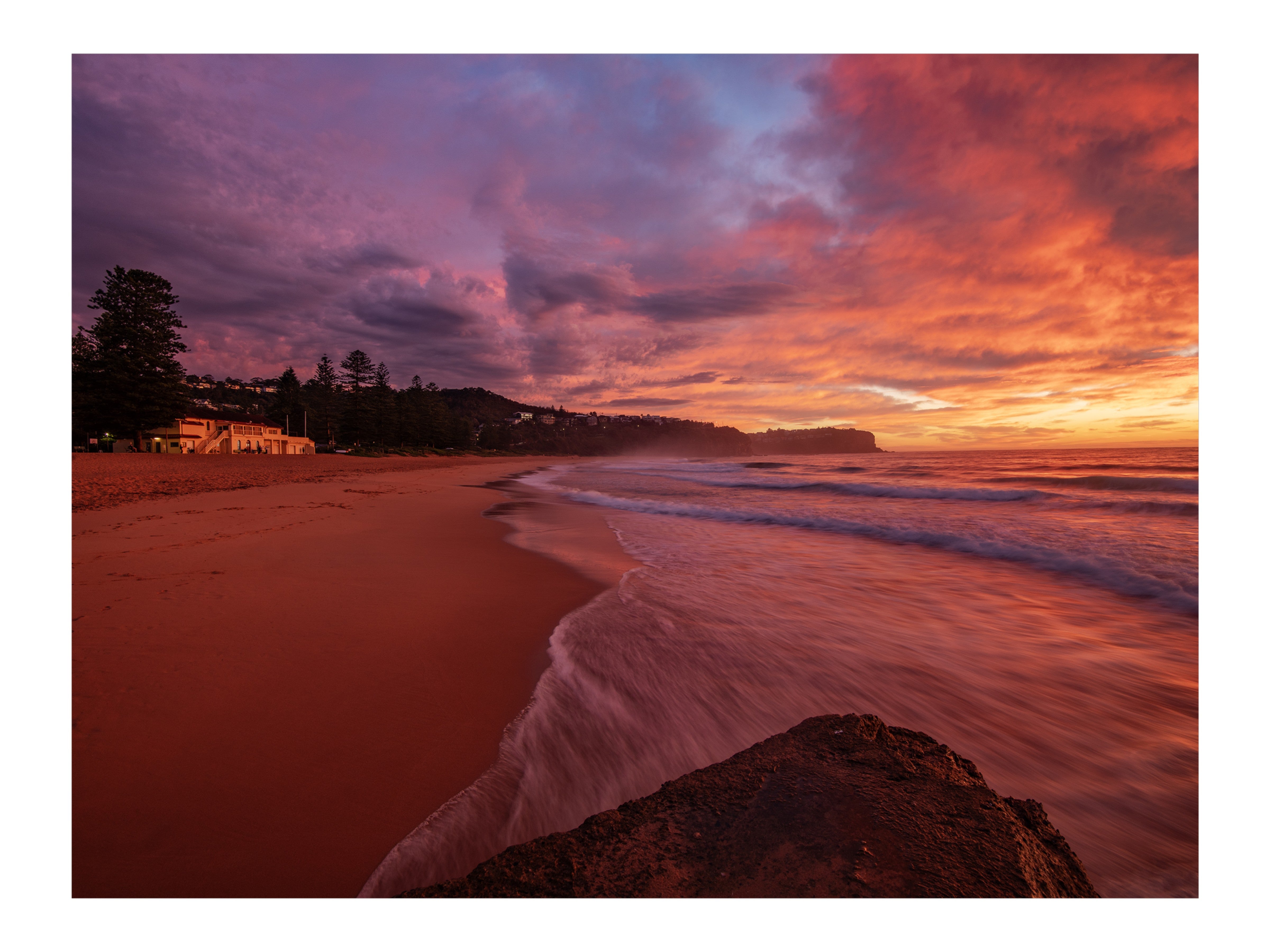 Crimson, Newport print