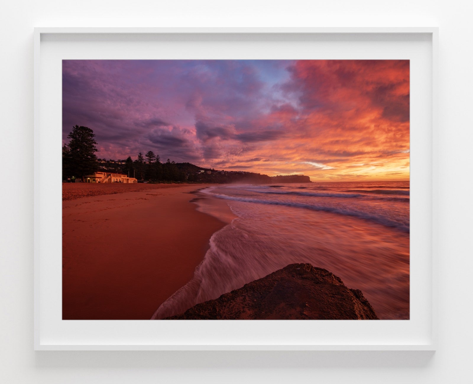 Crimson, Newport print