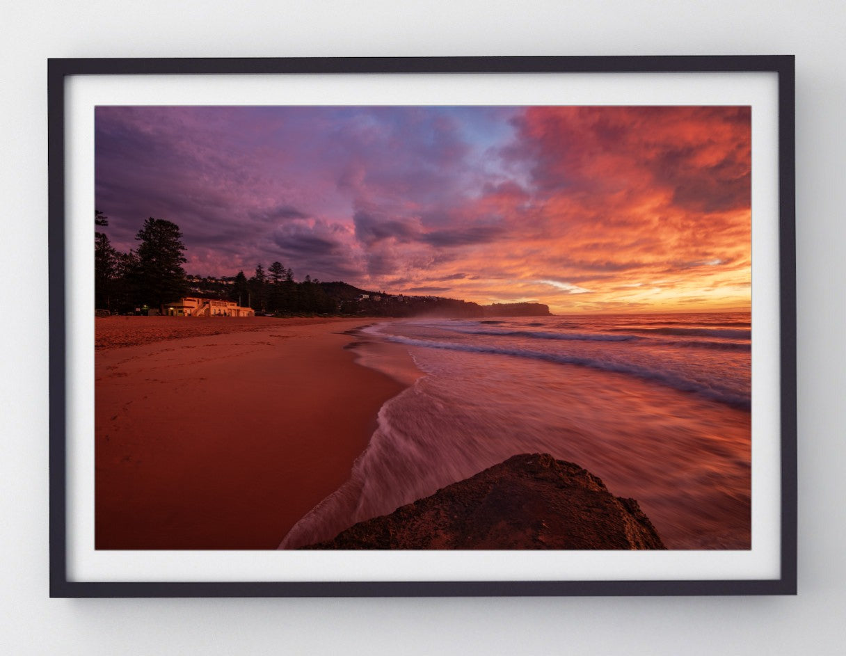 Crimson, Newport print