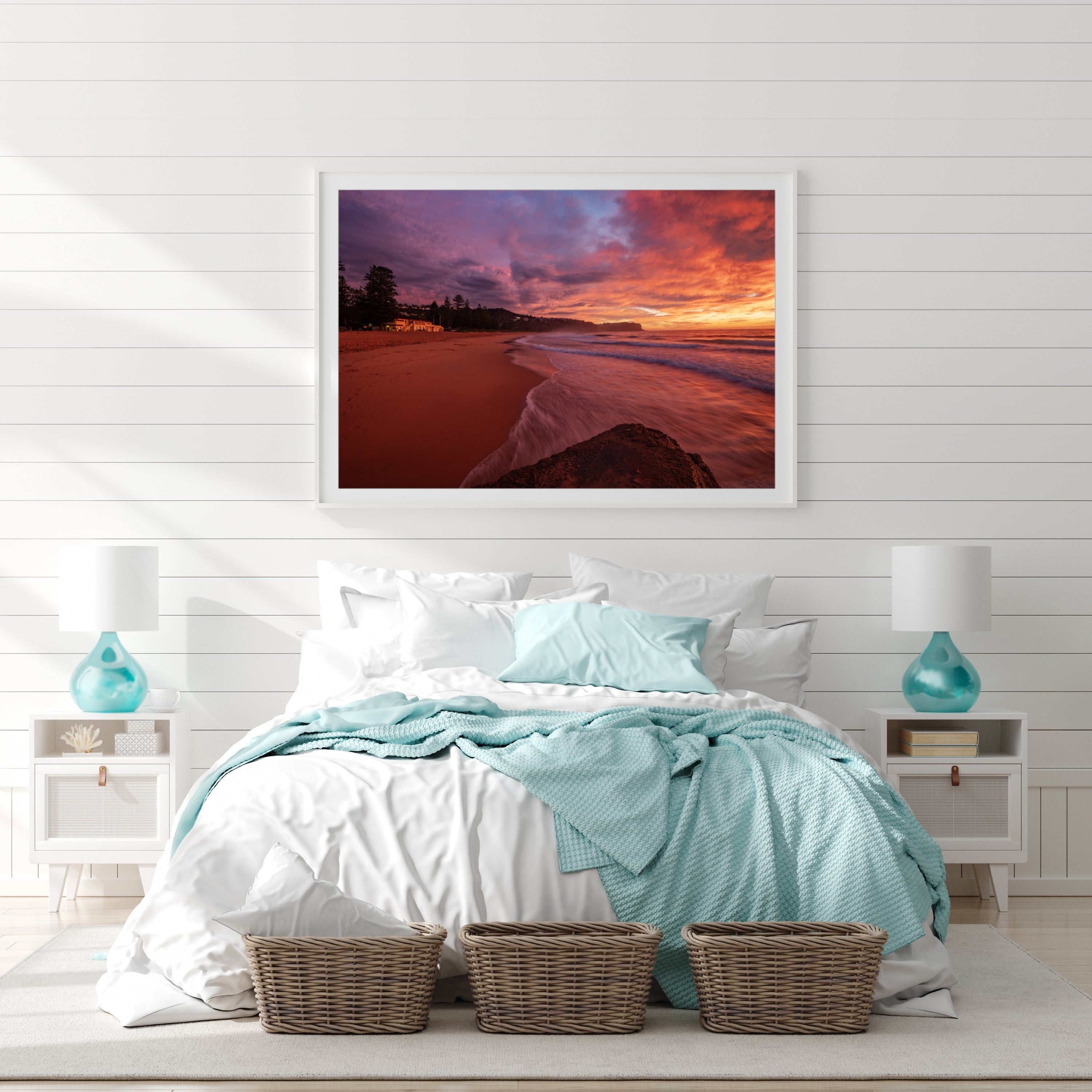Crimson, Newport print