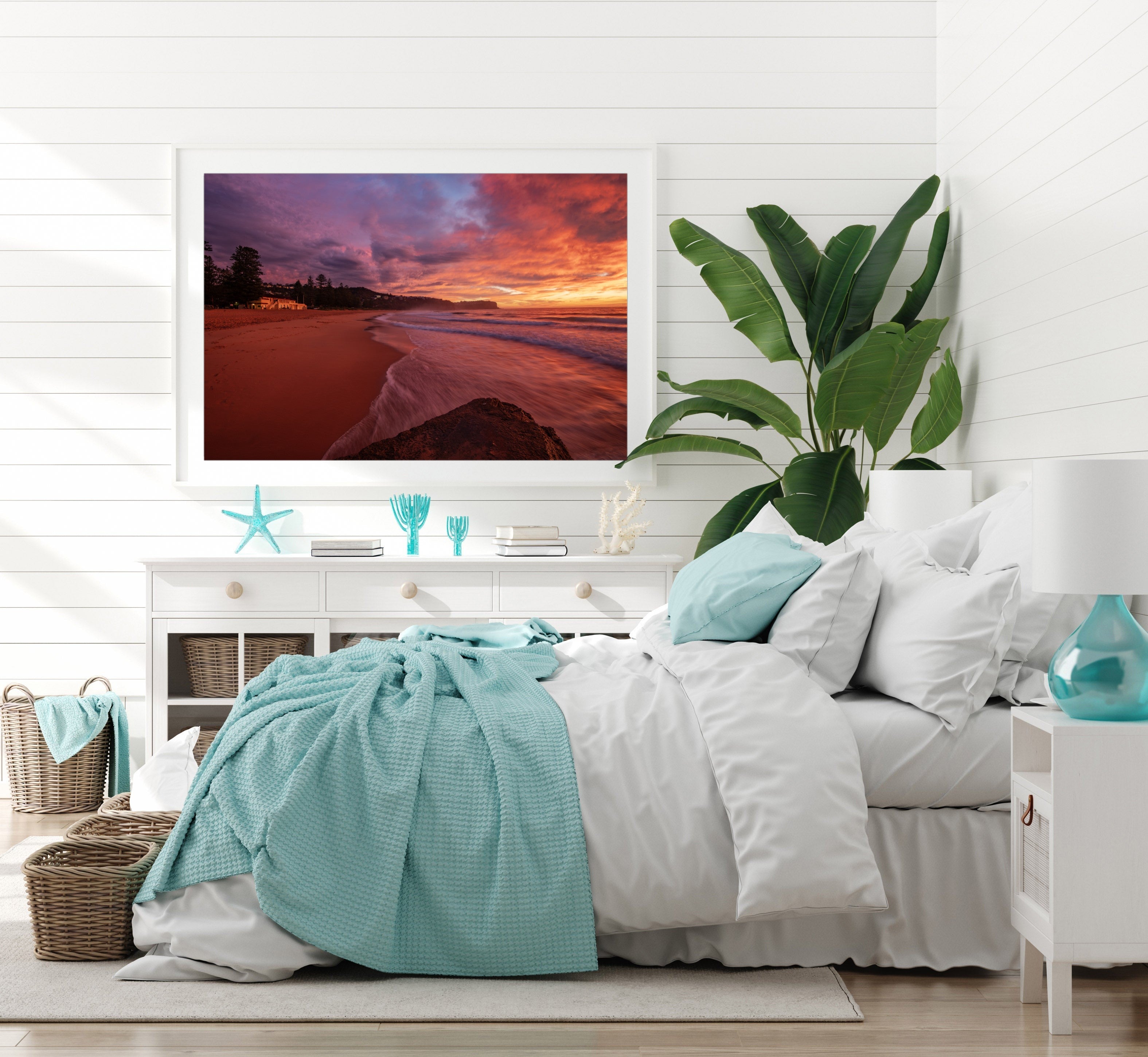 Crimson, Newport print