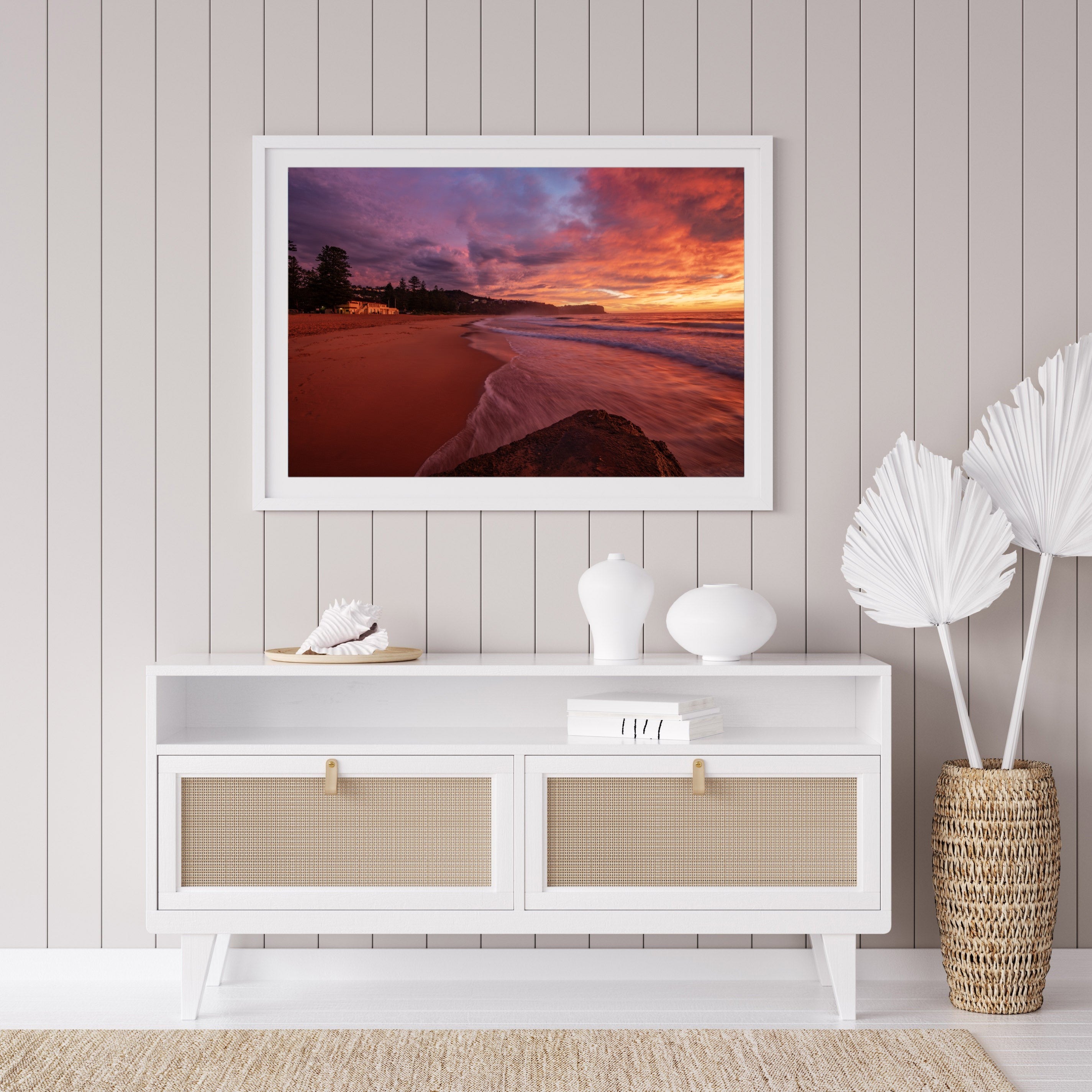 Crimson, Newport print