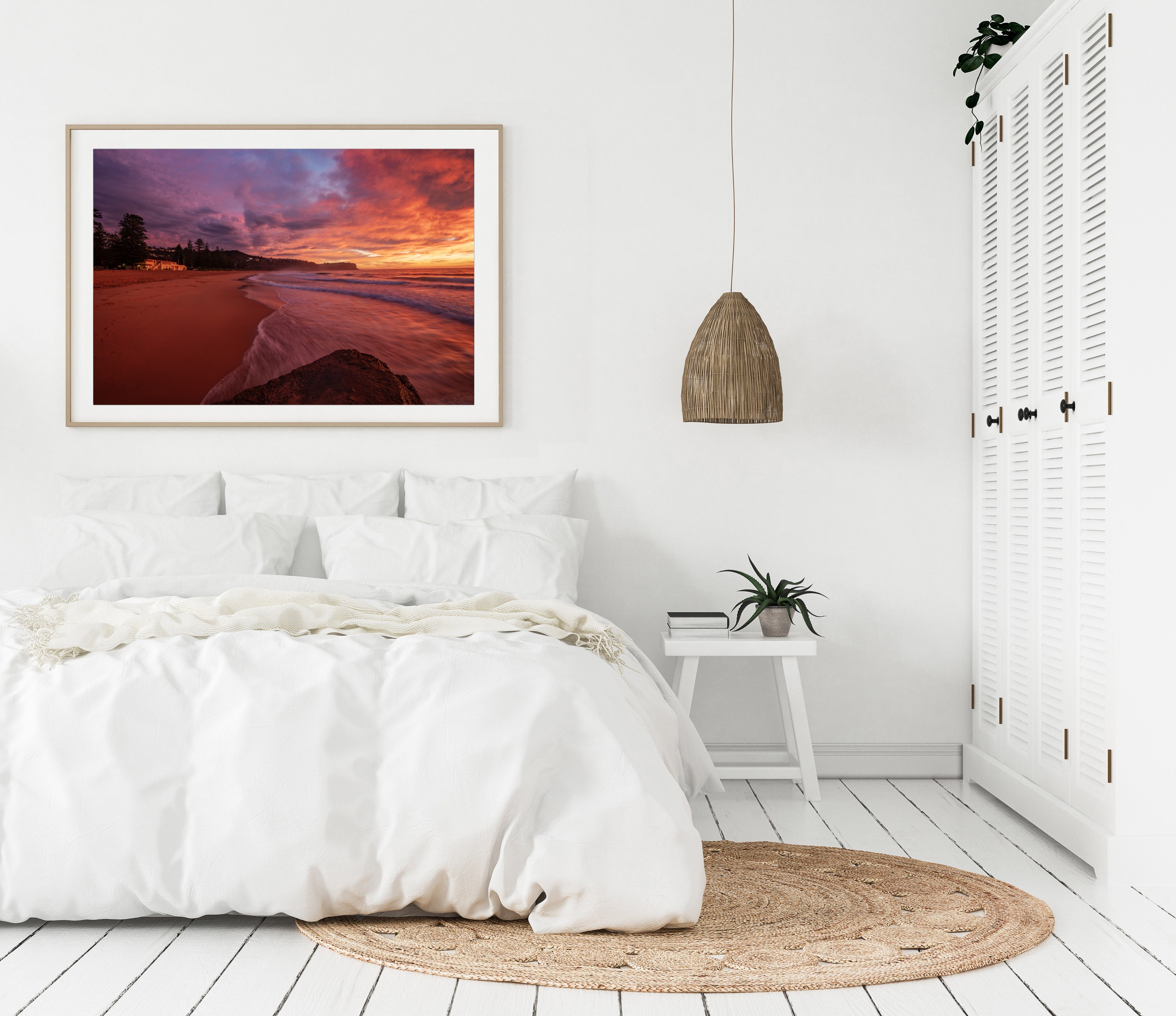 Crimson, Newport print
