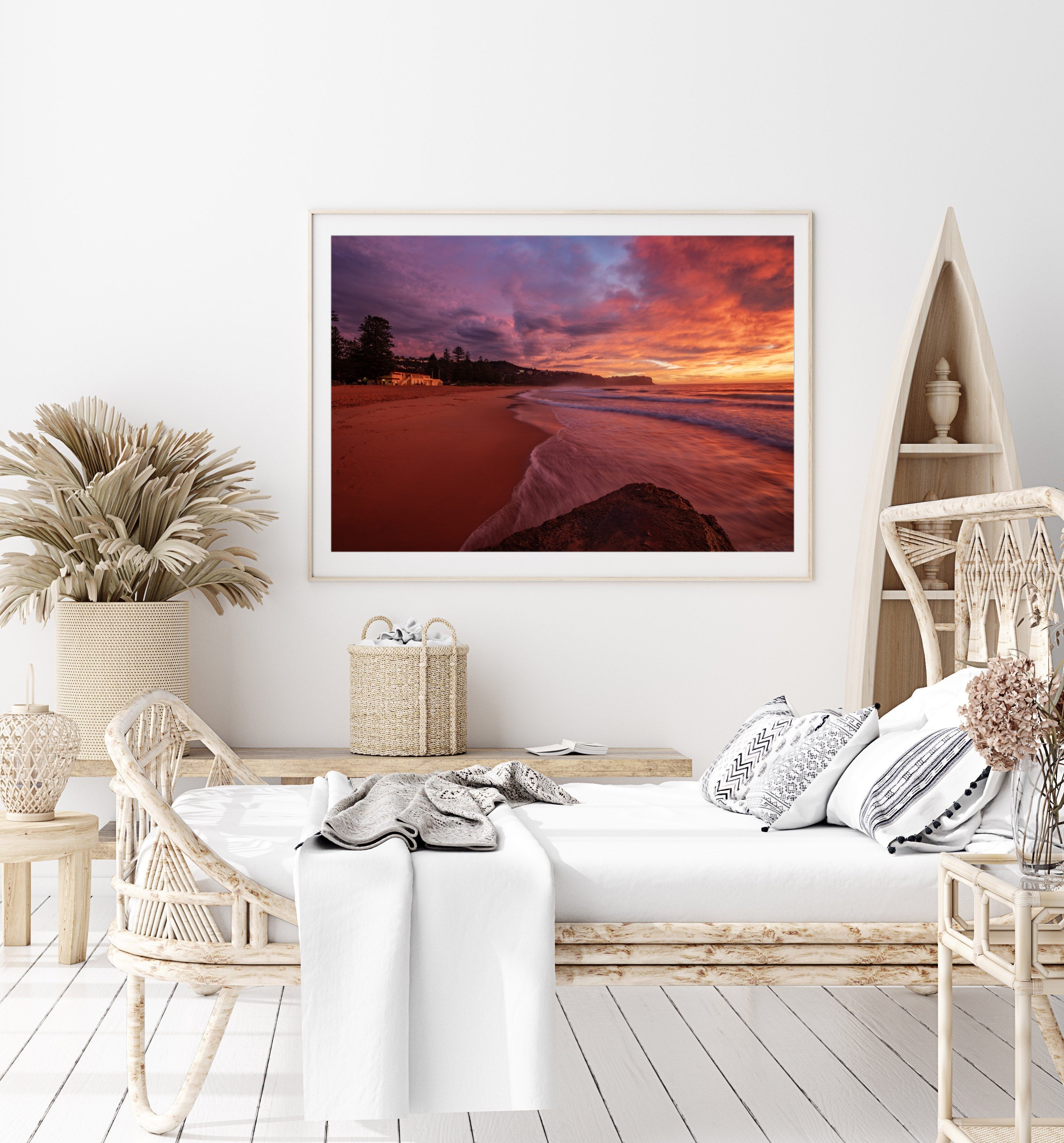 Crimson, Newport print