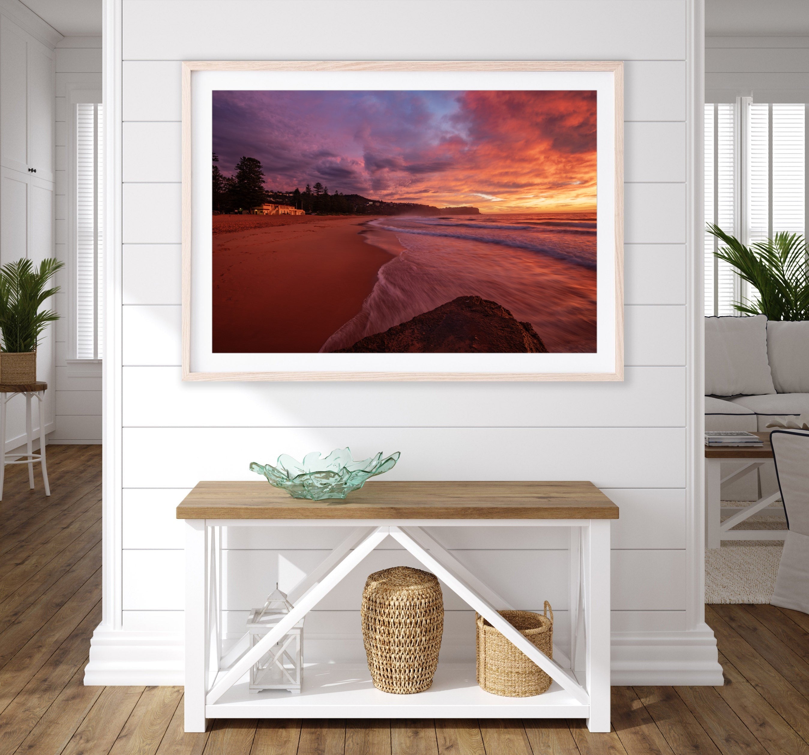Crimson, Newport print