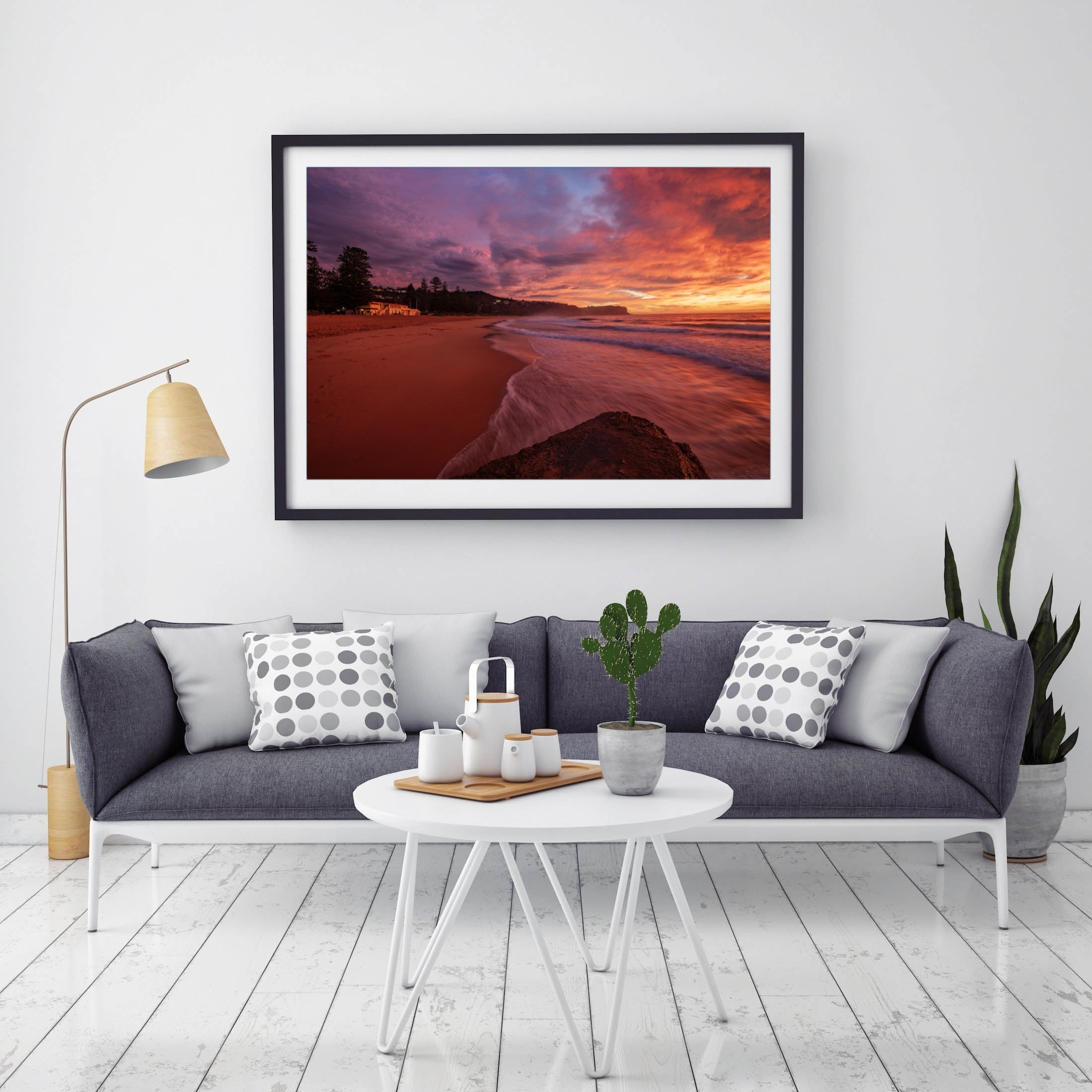 Crimson, Newport print