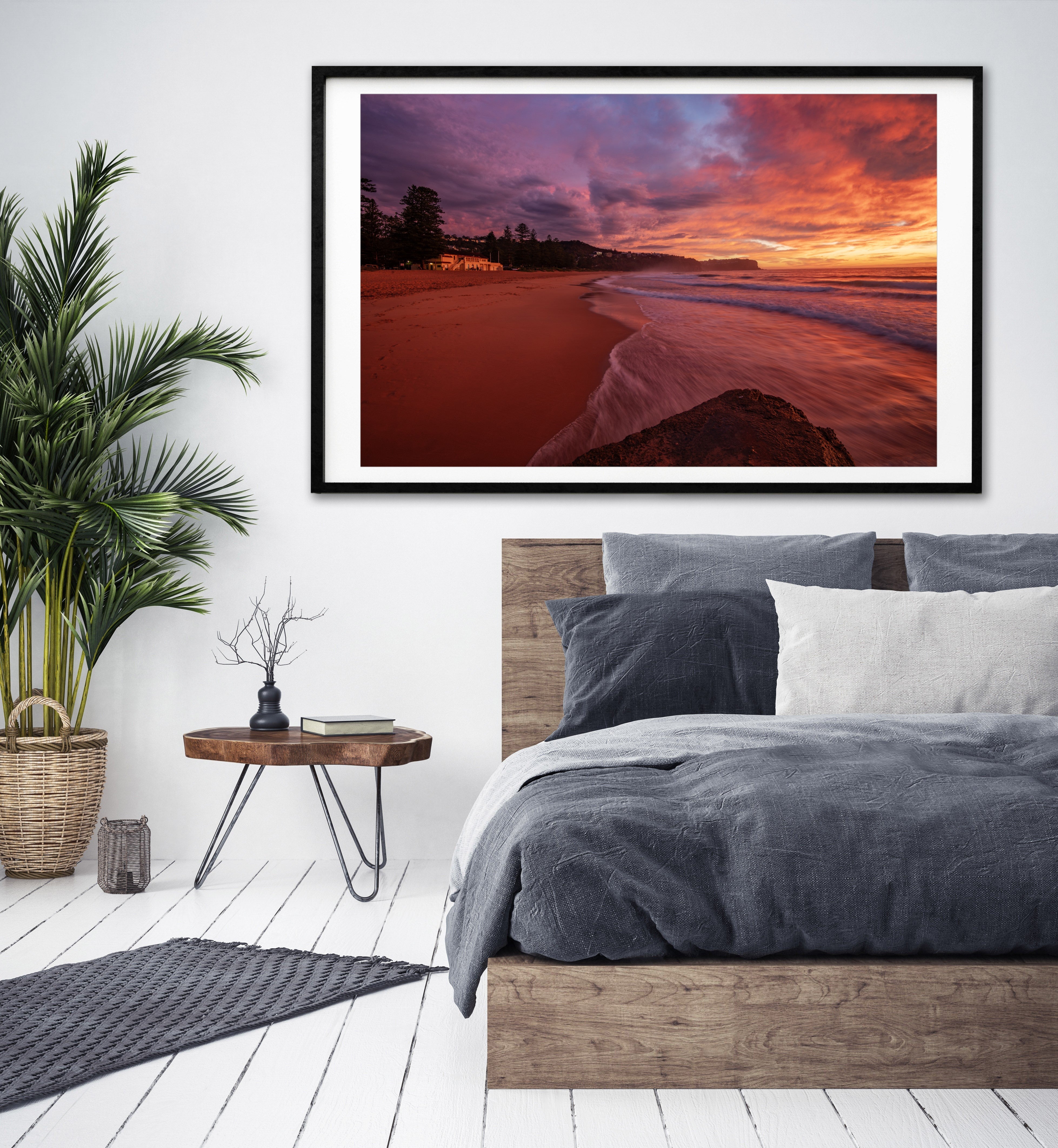Crimson, Newport print