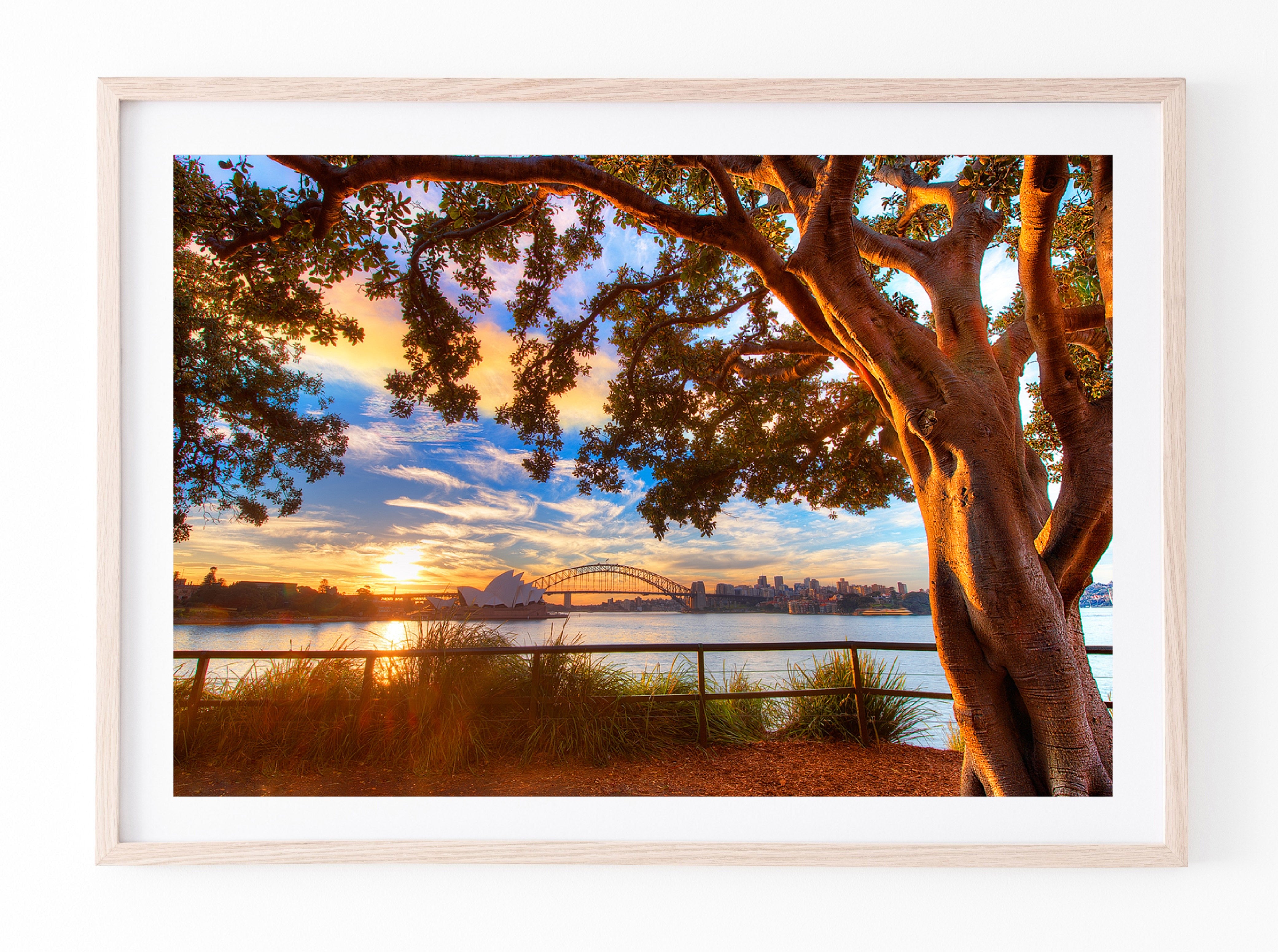Days End, Sydney Harbour print