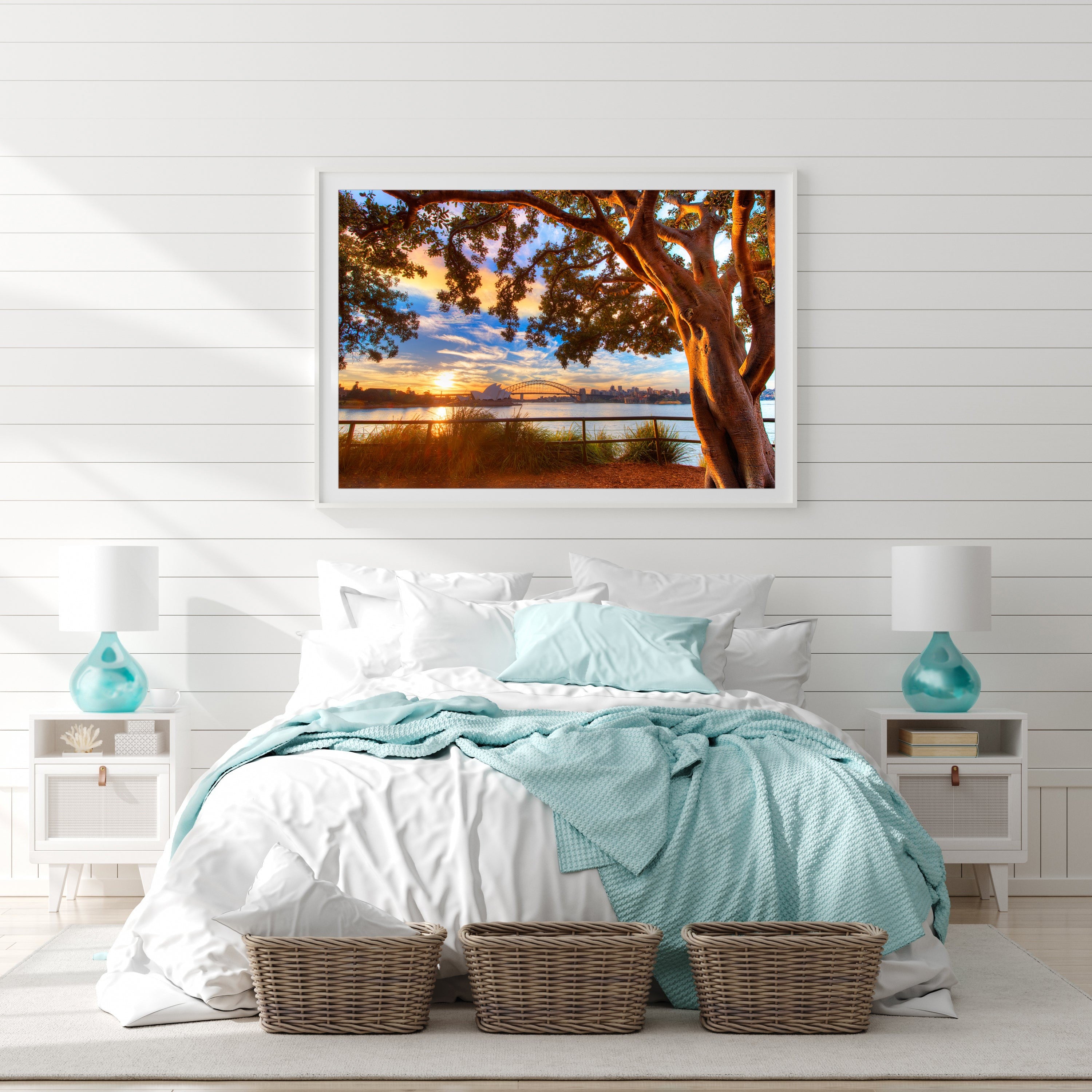 Days End, Sydney Harbour print