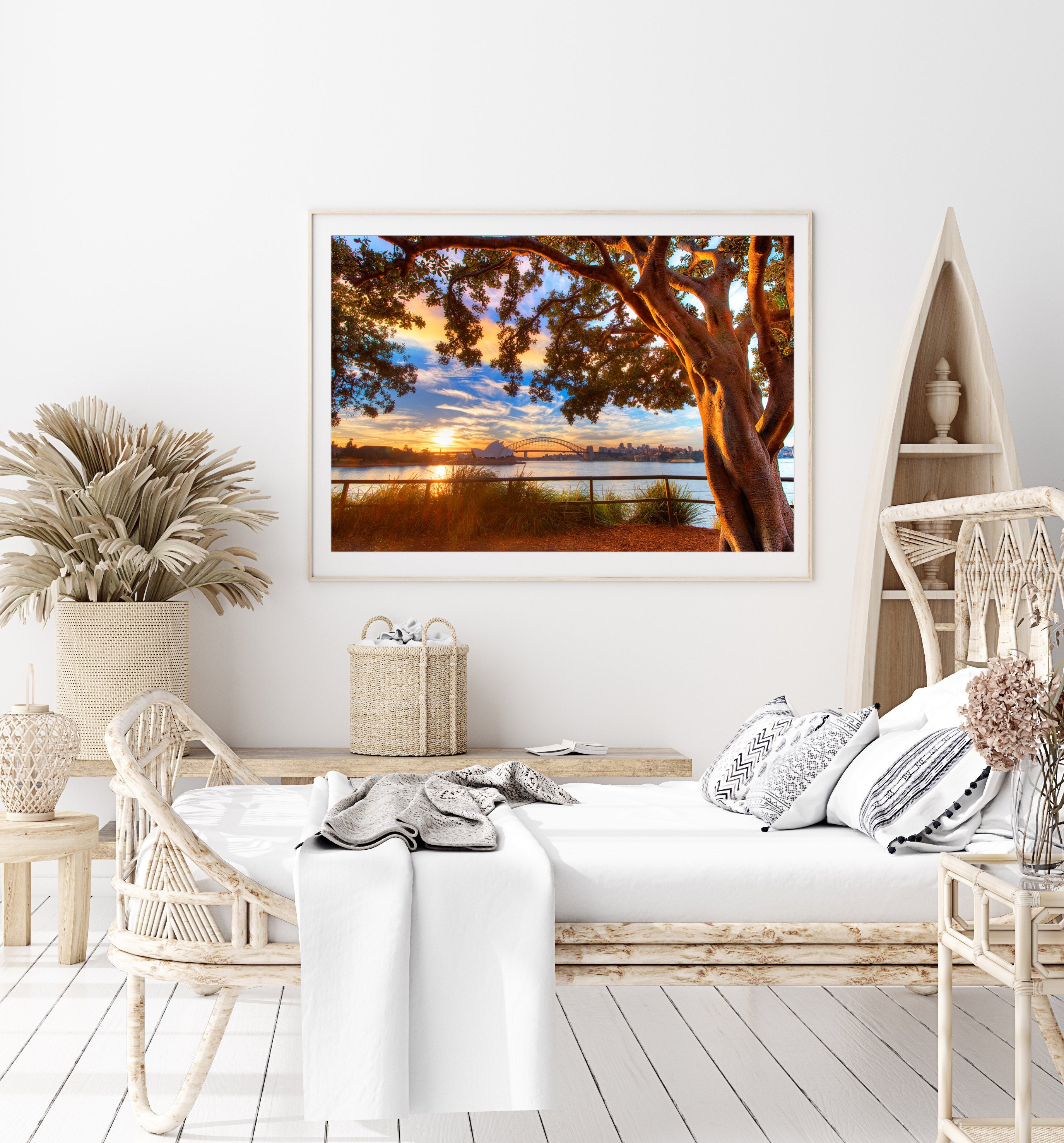 Days End, Sydney Harbour print