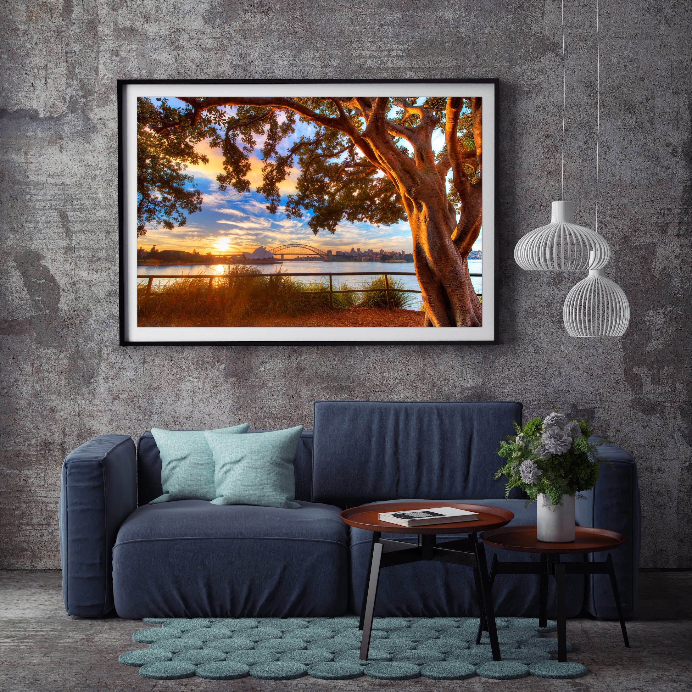 Days End, Sydney Harbour print