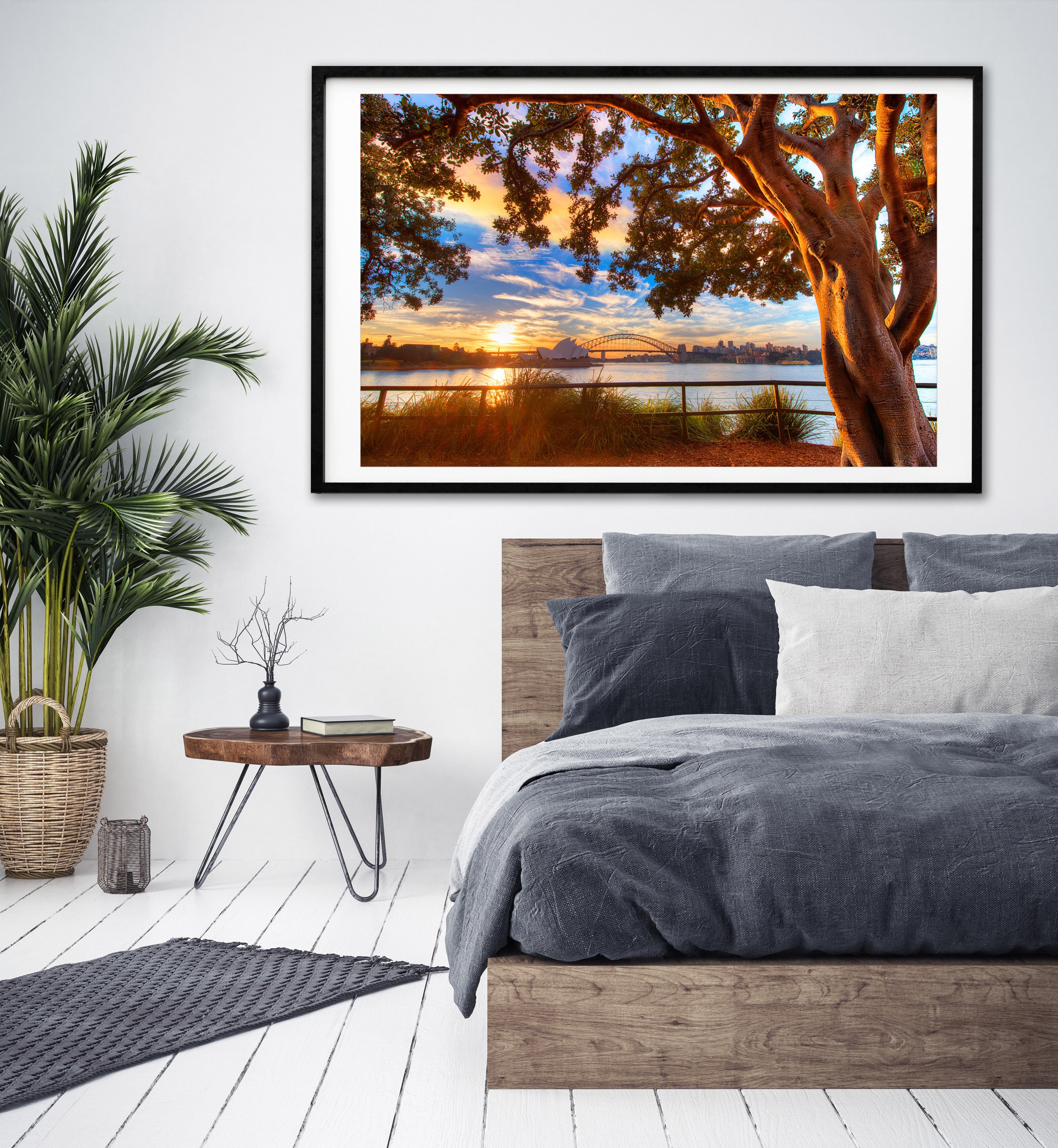 Days End, Sydney Harbour print