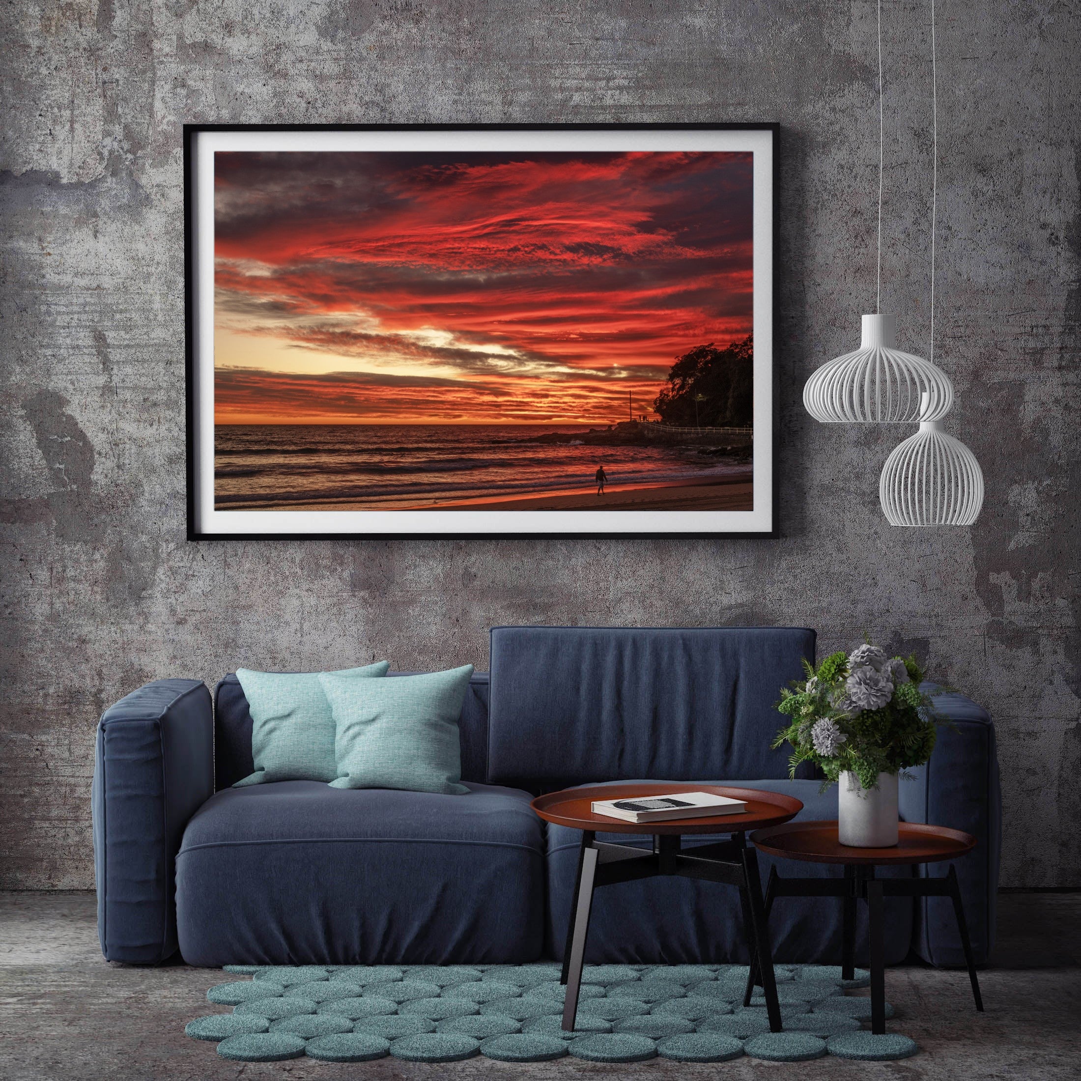 Delight, Manly print