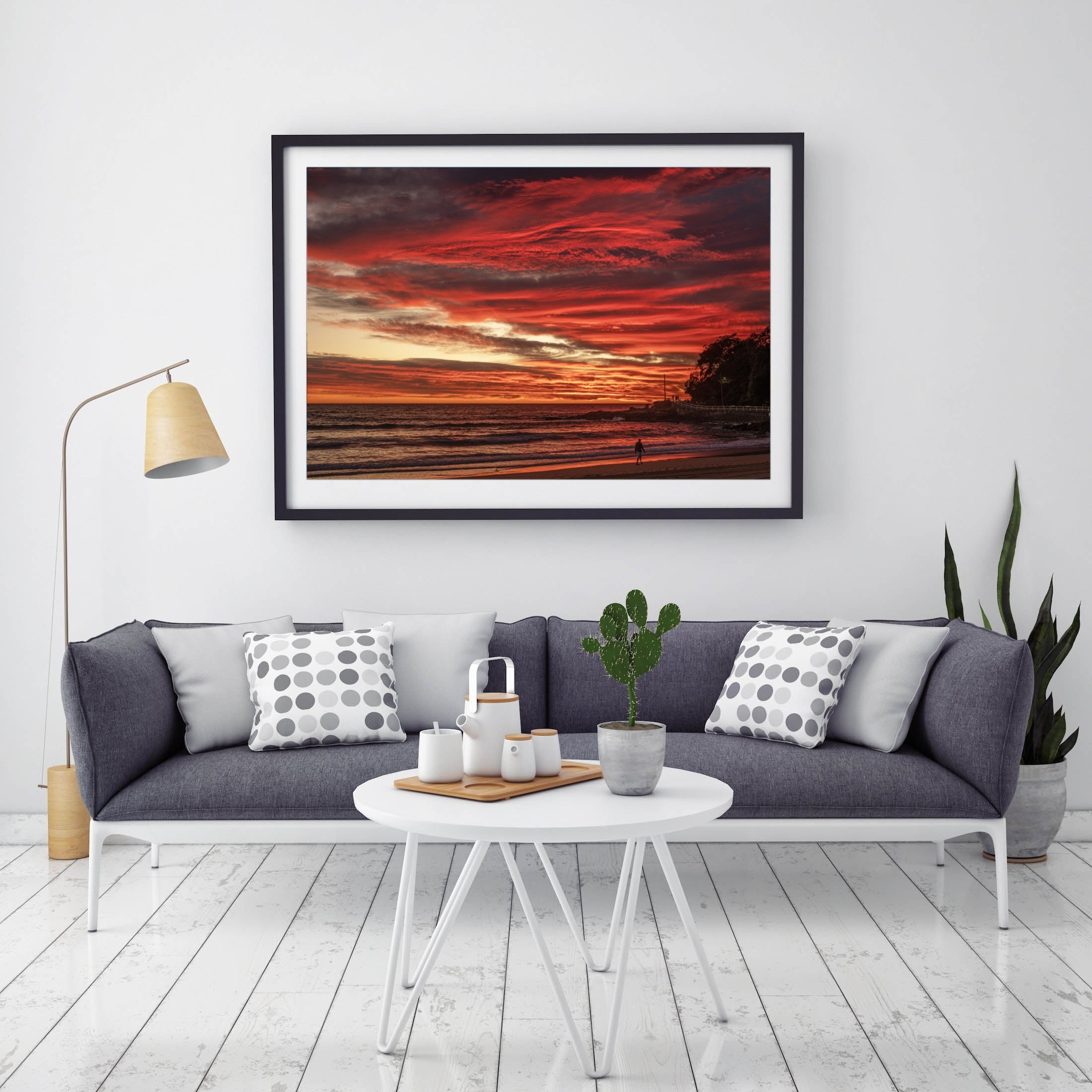 Delight, Manly print