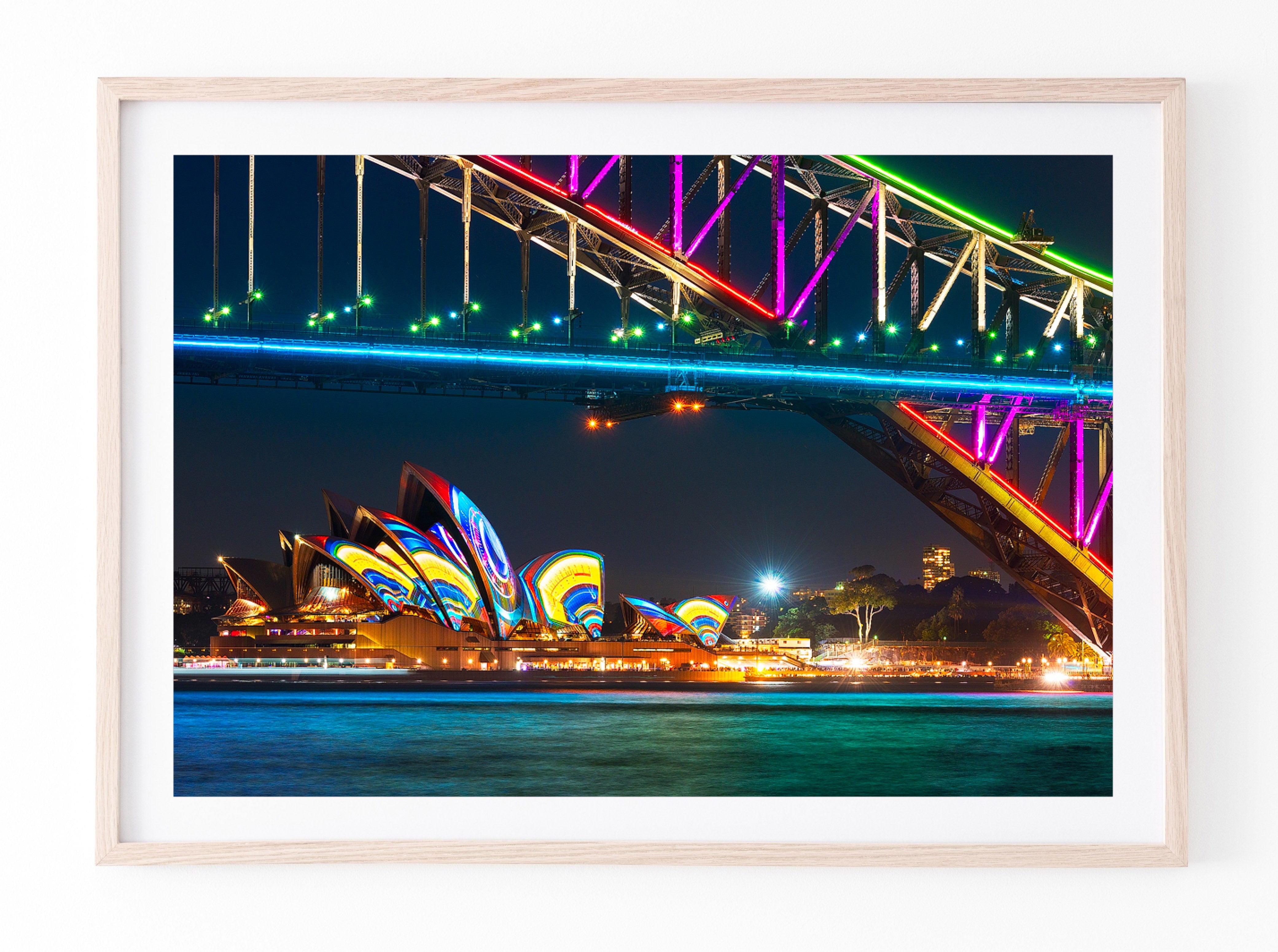 Dripping, Sydney Harbour print