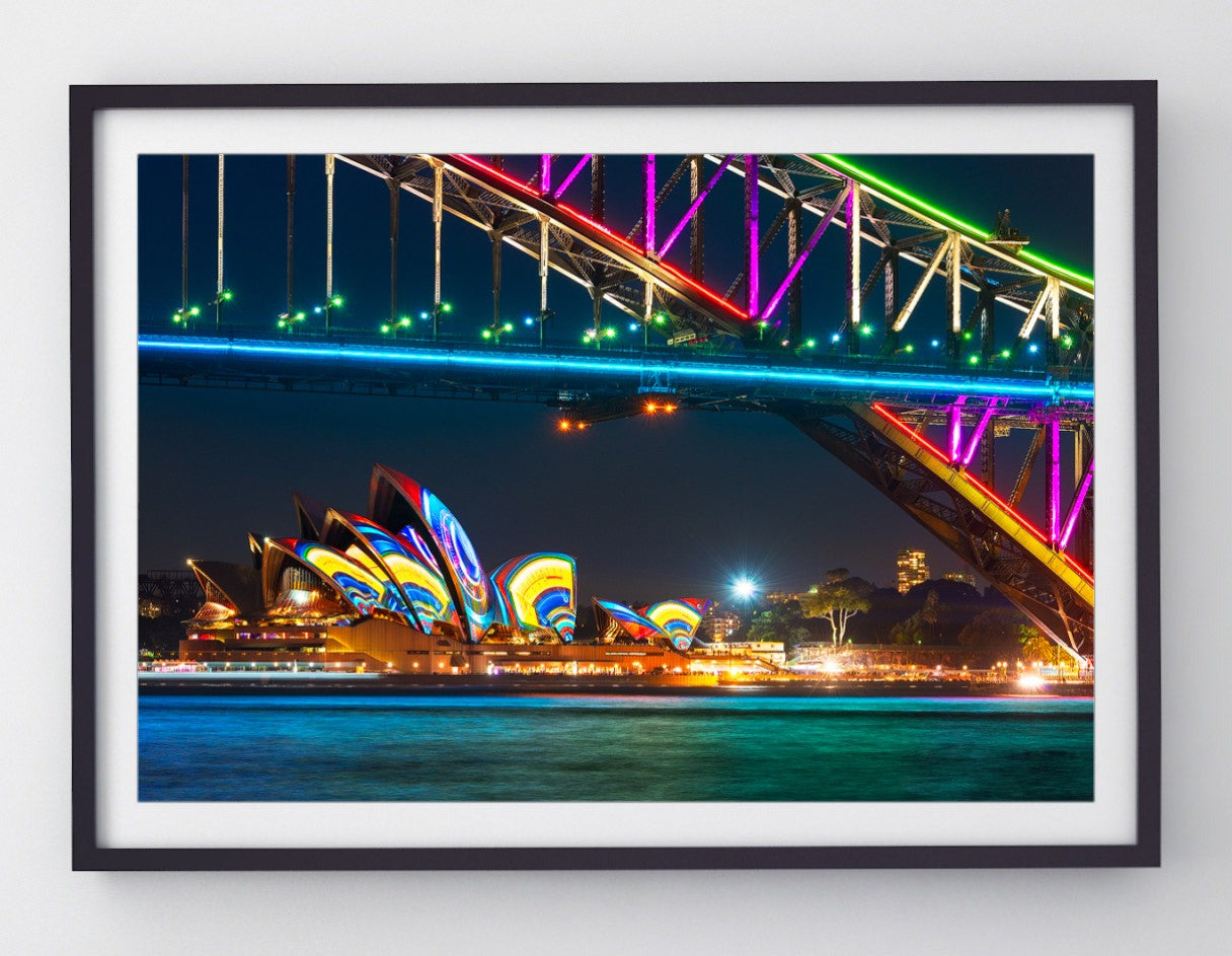 Dripping, Sydney Harbour print