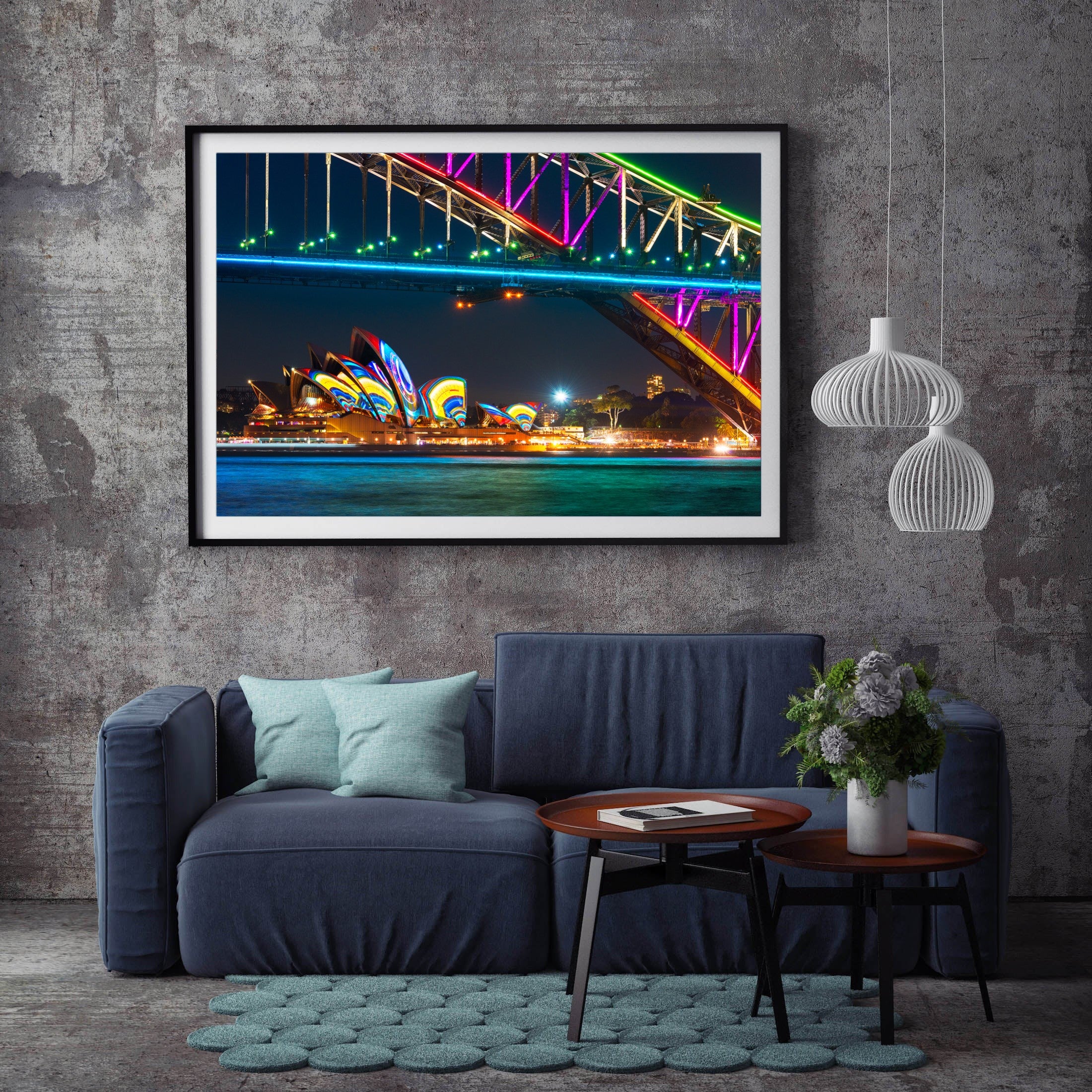 Dripping, Sydney Harbour print