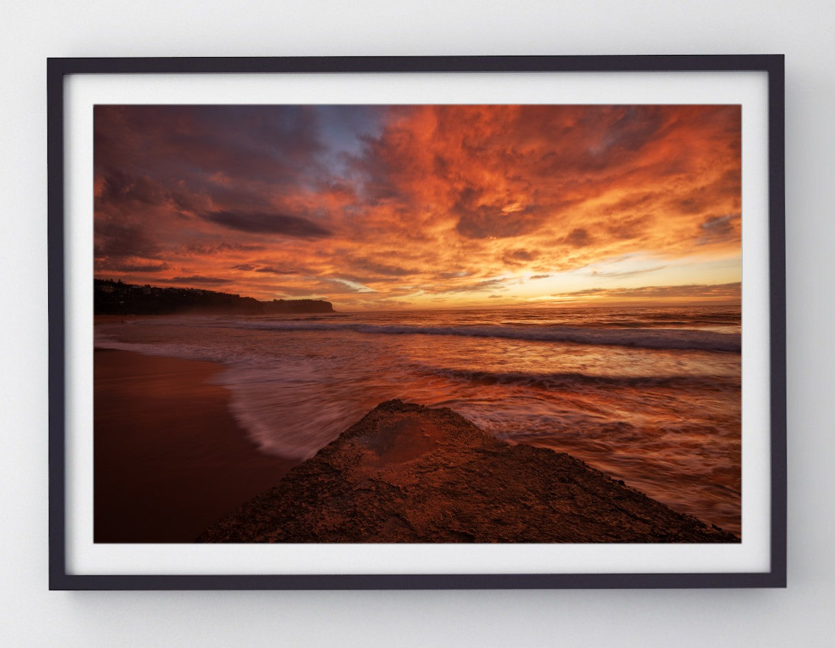 Ember, Newport print