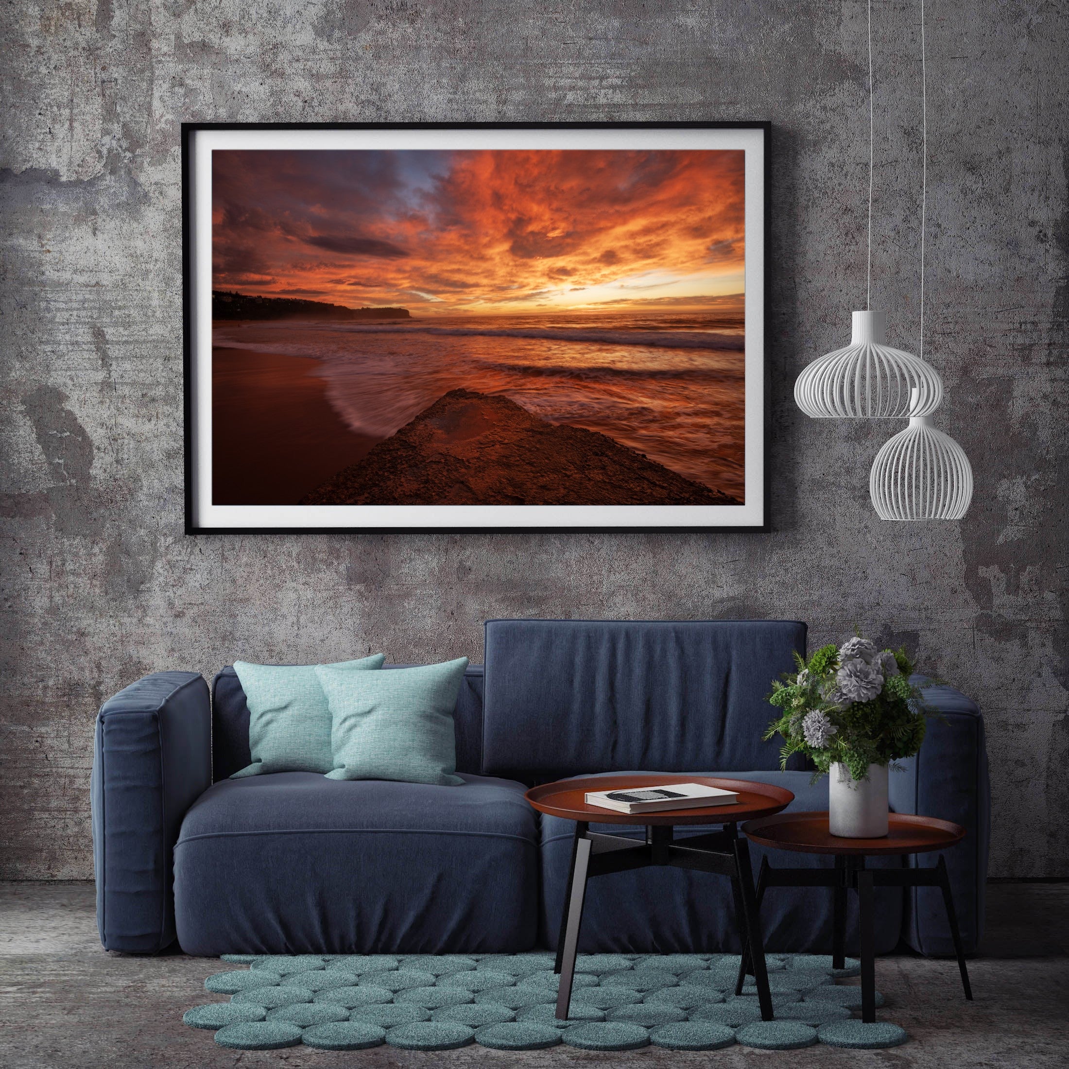 Ember, Newport print