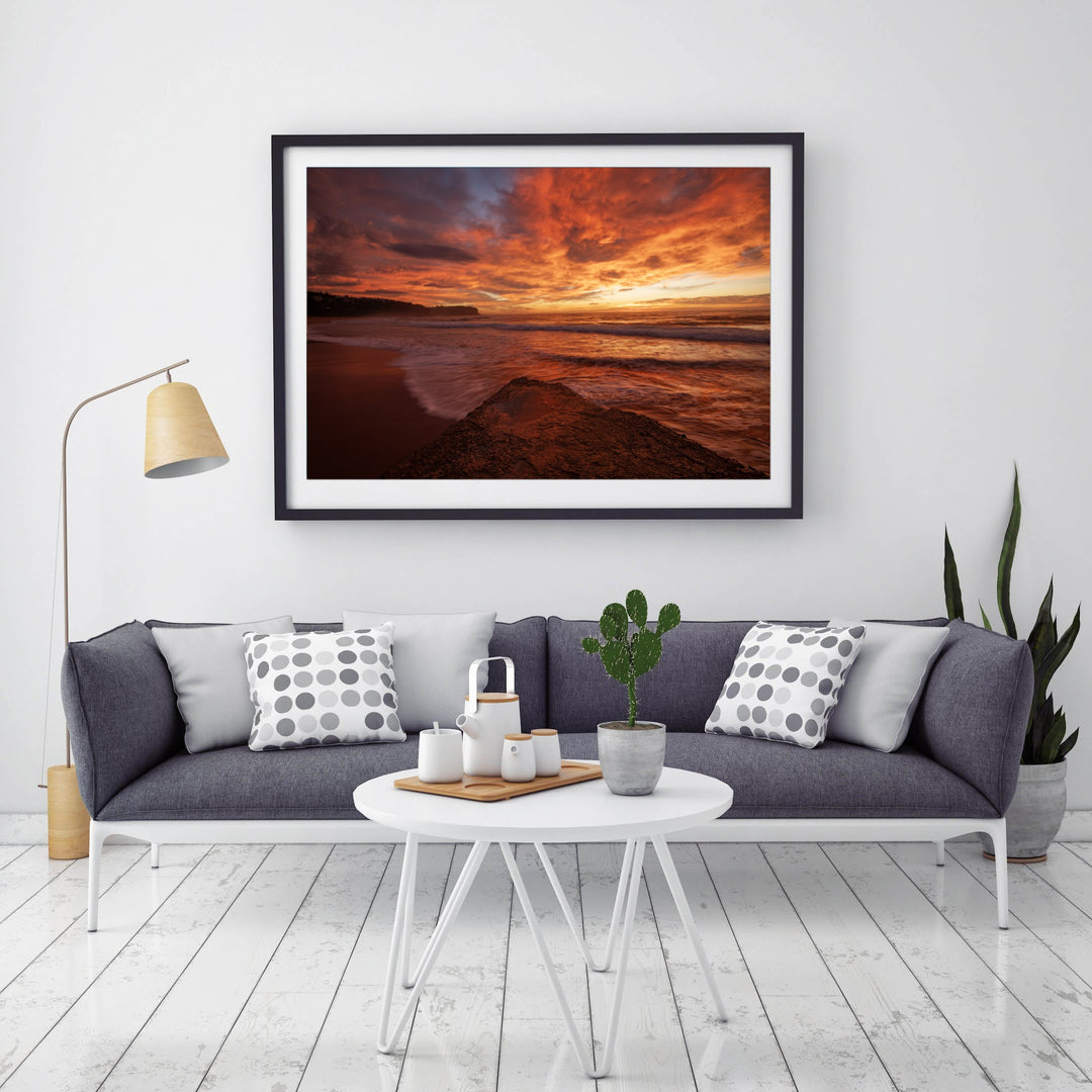Ember, Newport print