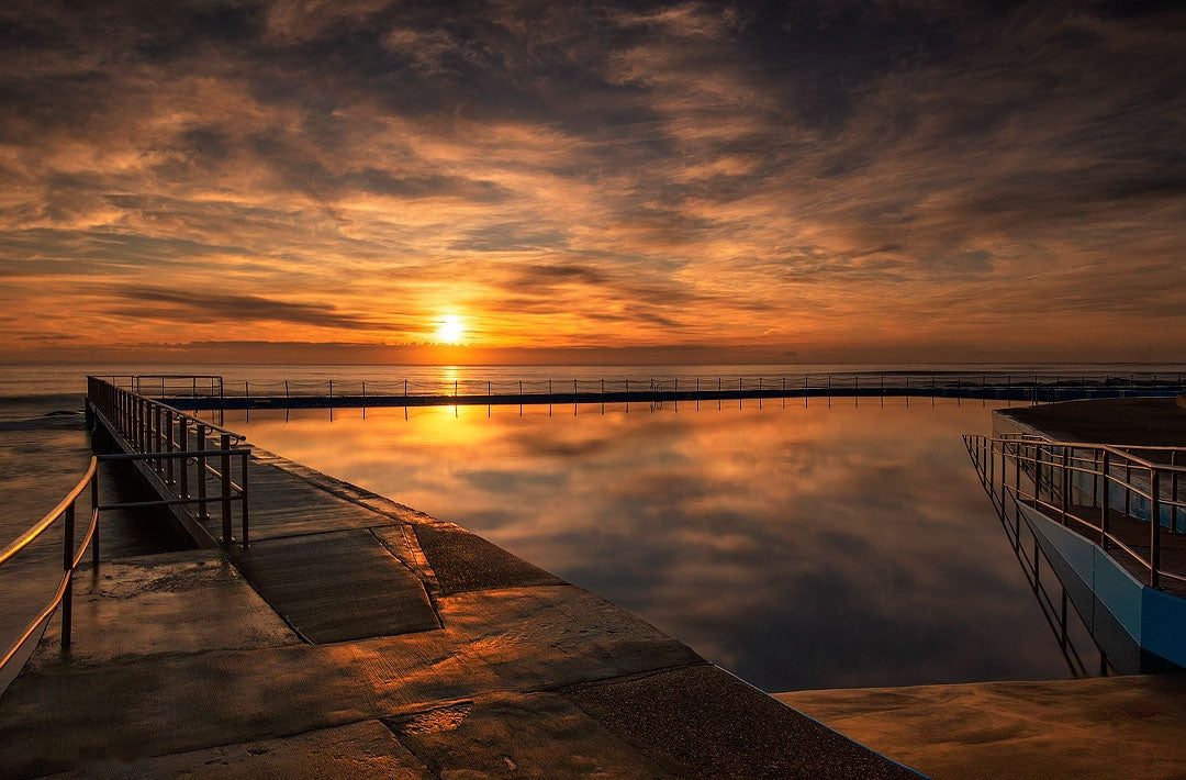 Empty, Collaroy Rock Pool print