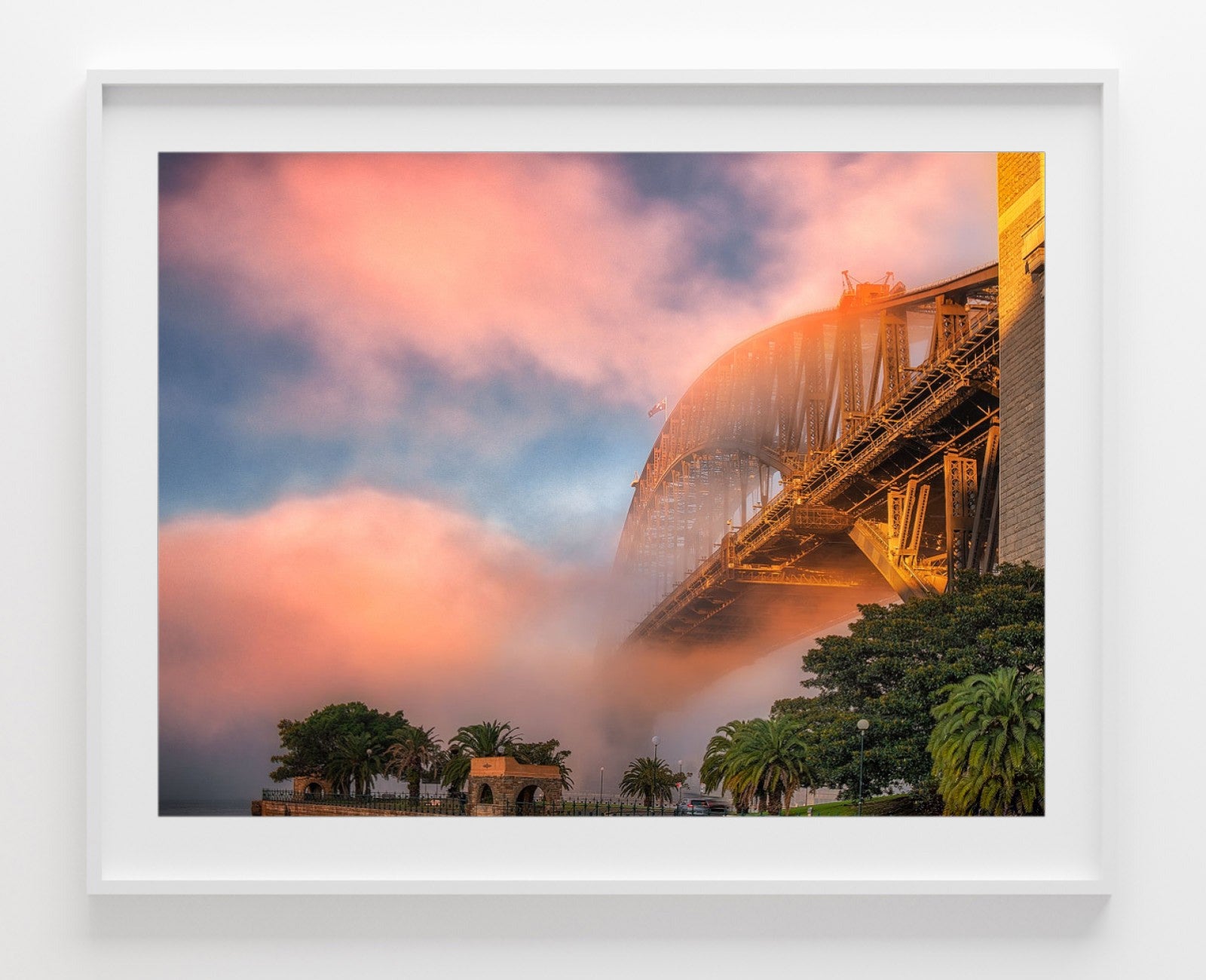 Engulfed, Sydney Harbour print