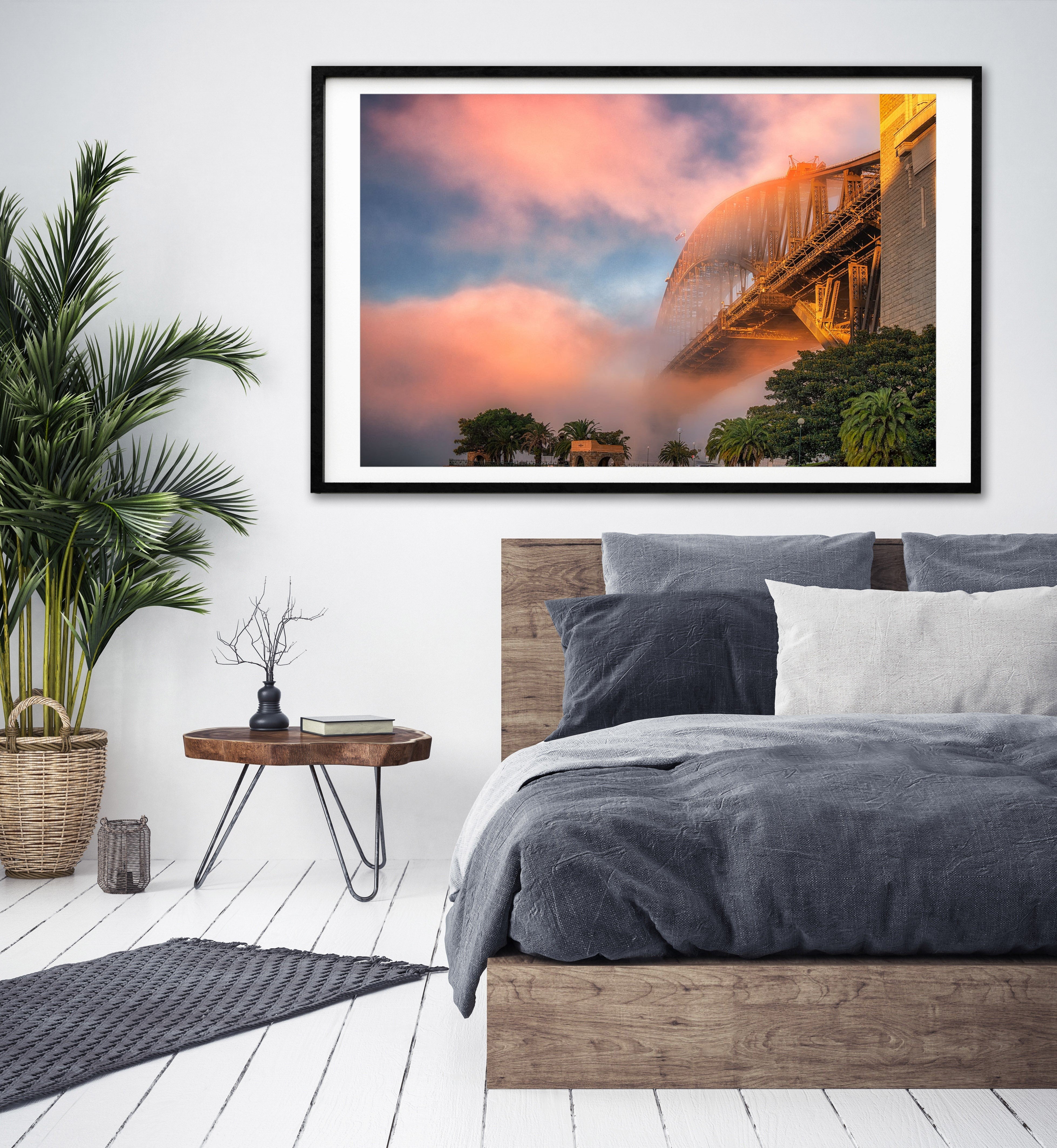 Engulfed, Sydney Harbour print