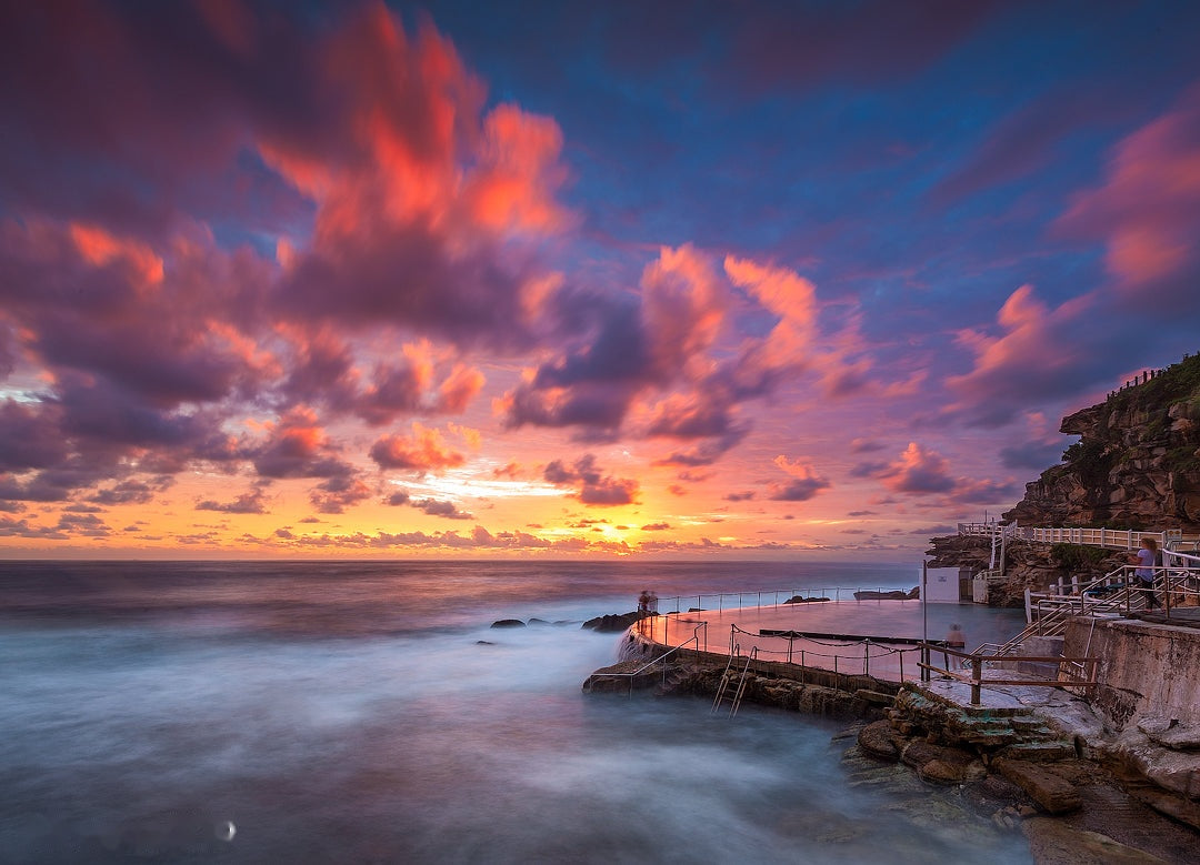 Explosion, Bronte Beach Beach print