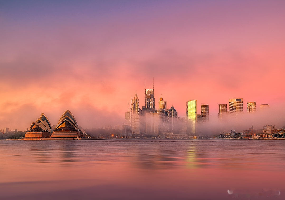 Fairy Floss, Sydney Harbour, fine art photograph by Richard Hirst