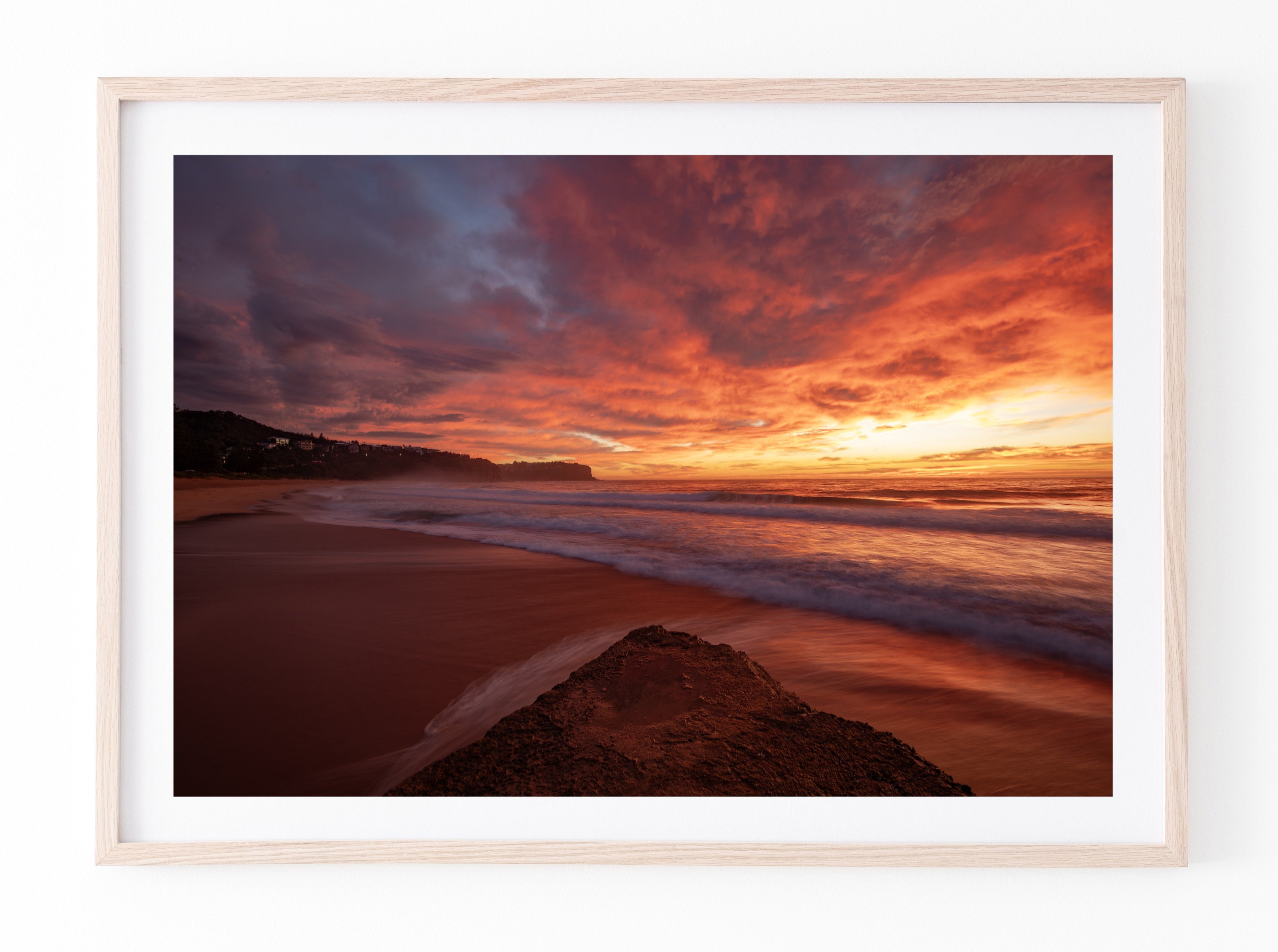 Firelight, Newport print
